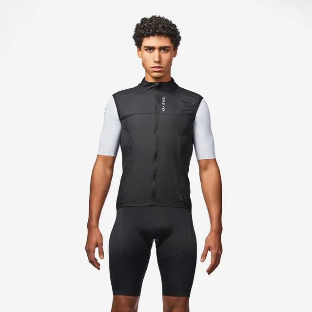 van-rysel-windweste-herren-smoked-black-ultraleicht image 1