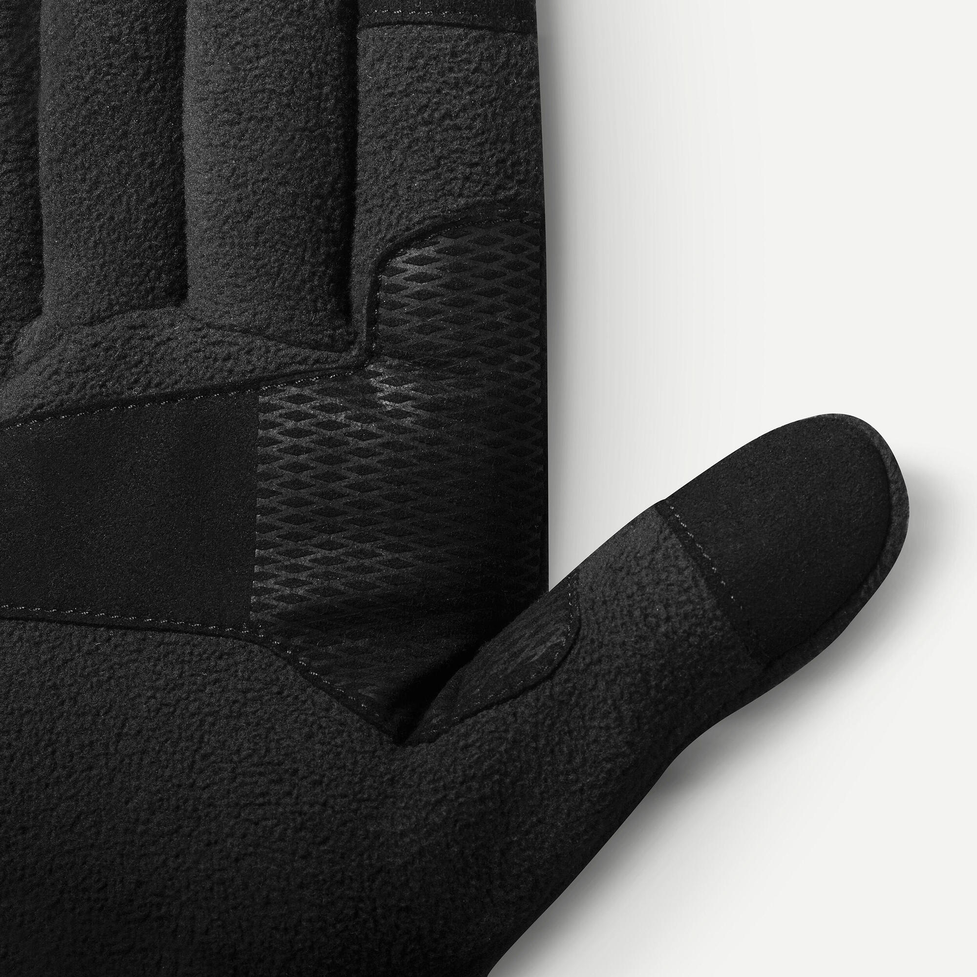 forclaz-mt500-fleece-handschuhe-schwarz-touch-200g-m2 image 2