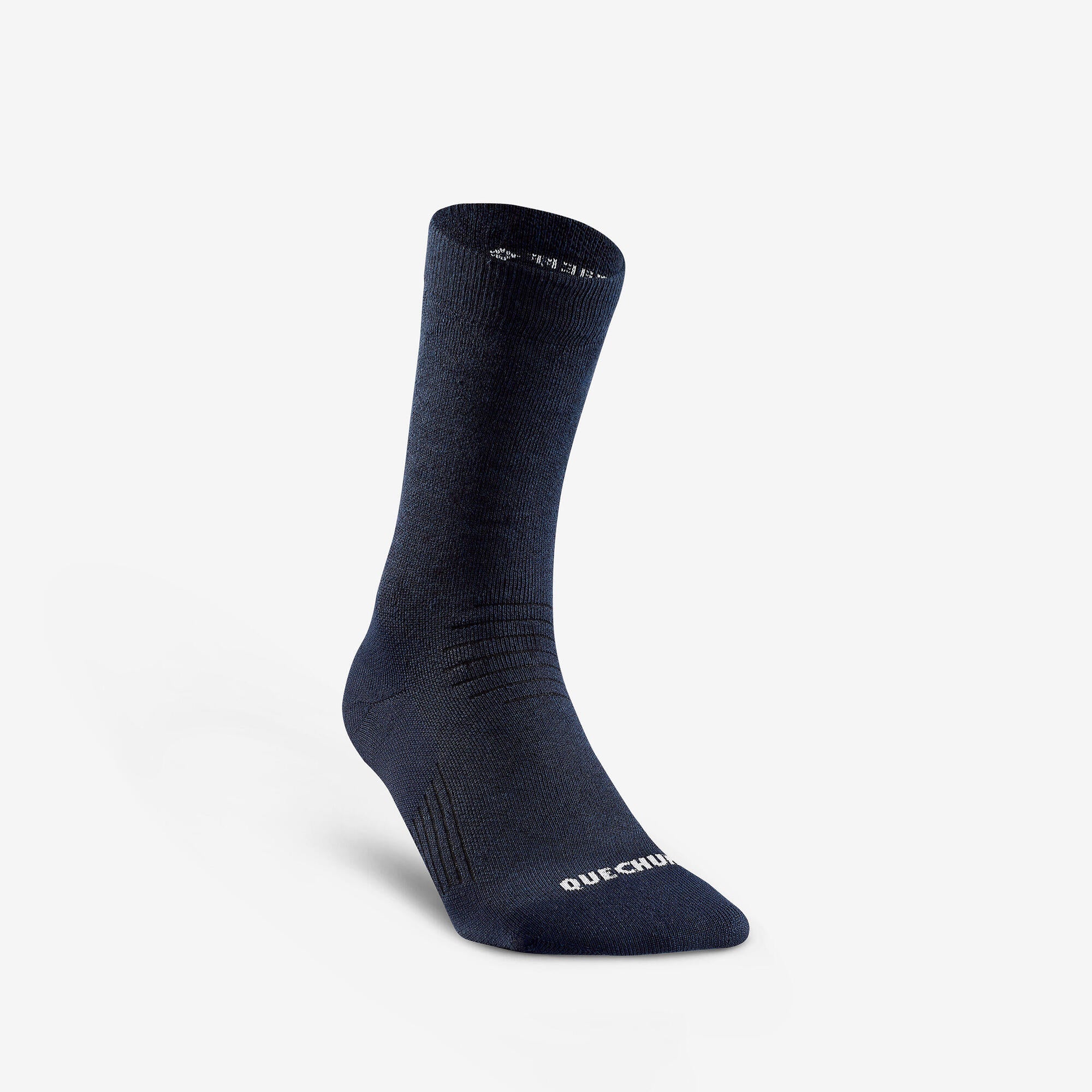 quechua-nh100-mid-wandersocken-blau-warm-winter image 7