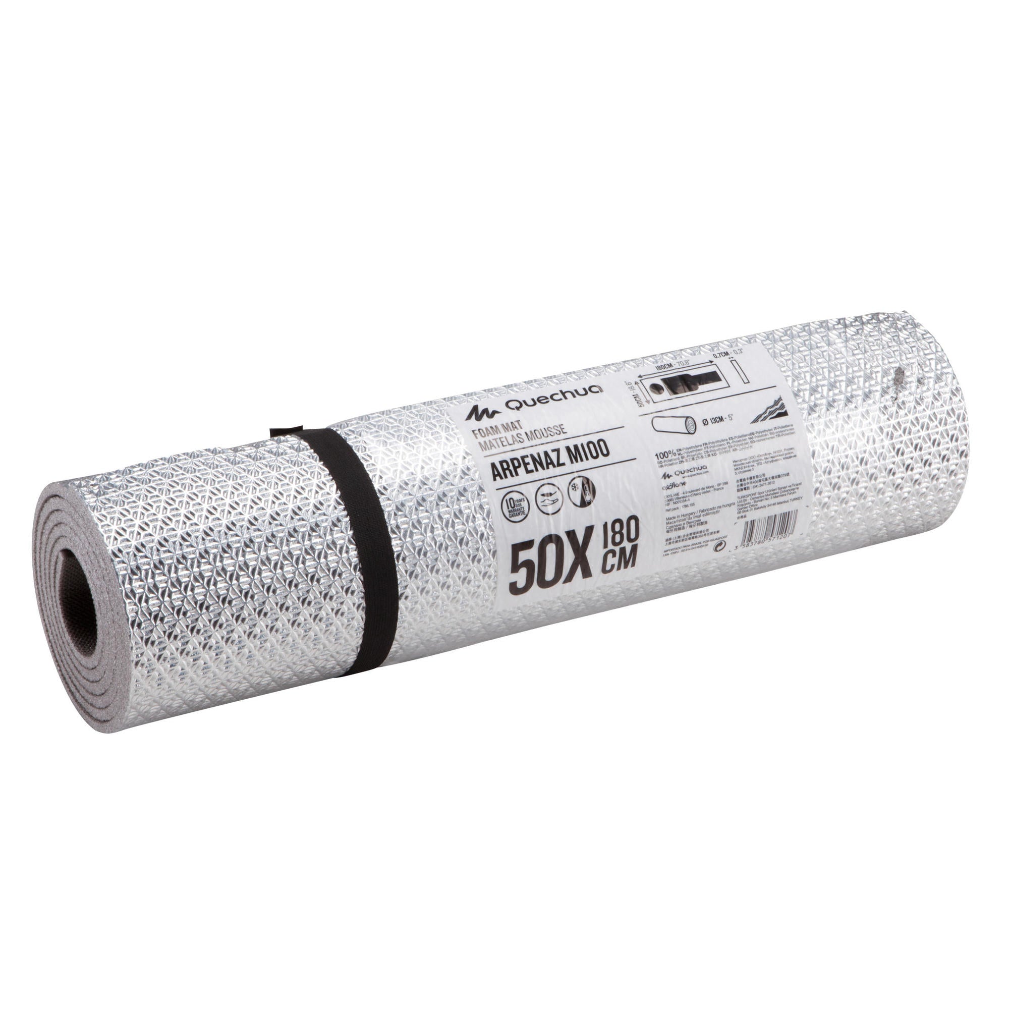 forclaz-mt100-schaum-isomatte-pewter-einheitsgr-e-leicht image 6