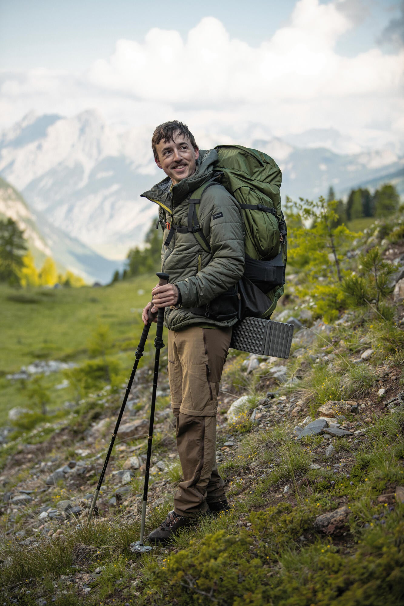 forclaz-trek-100-isomatte-faltbar-granitgr-n-l-180-cm image 7