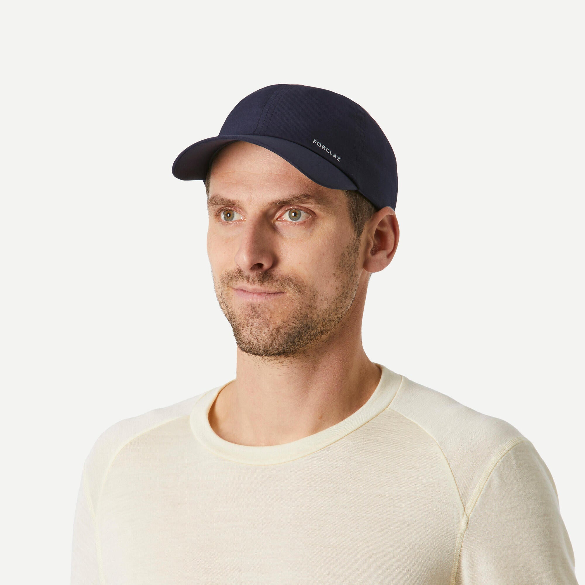 forclaz-travel-100-wanderkappe-cap-asphalt-blue-one-size image 1