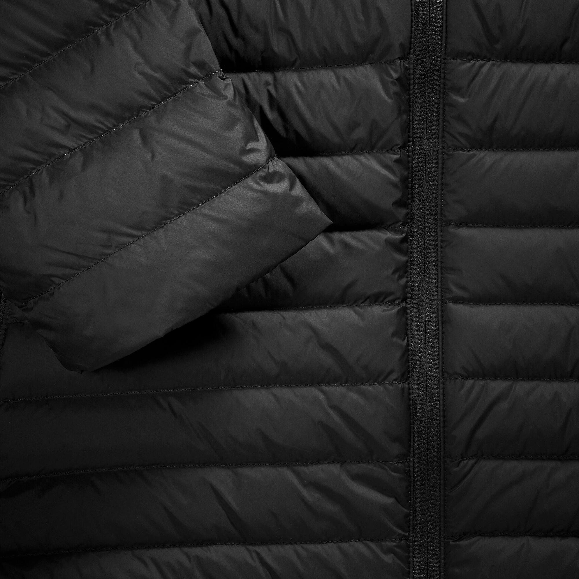 forclaz-mt100-herren-steppjacke-schwarz-mit-kapuze image 7