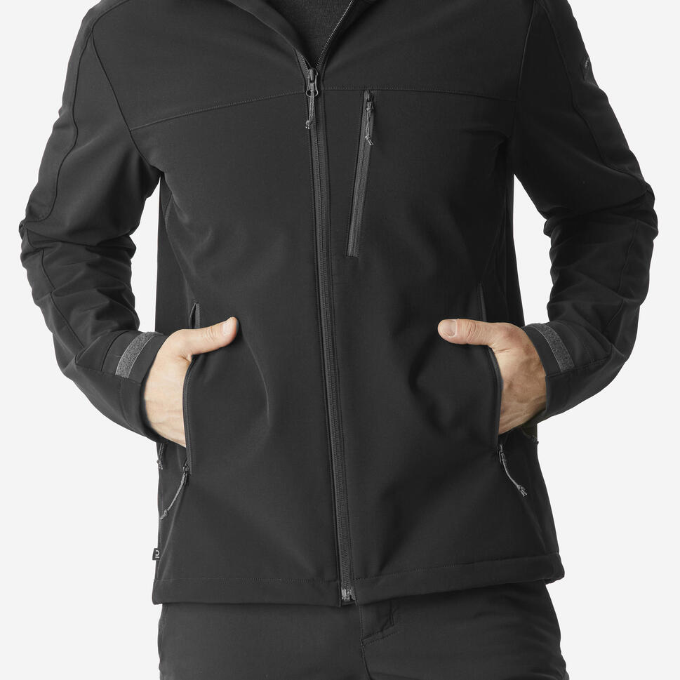 forclaz-mt500-softshelljacke-herren-winddicht image 6