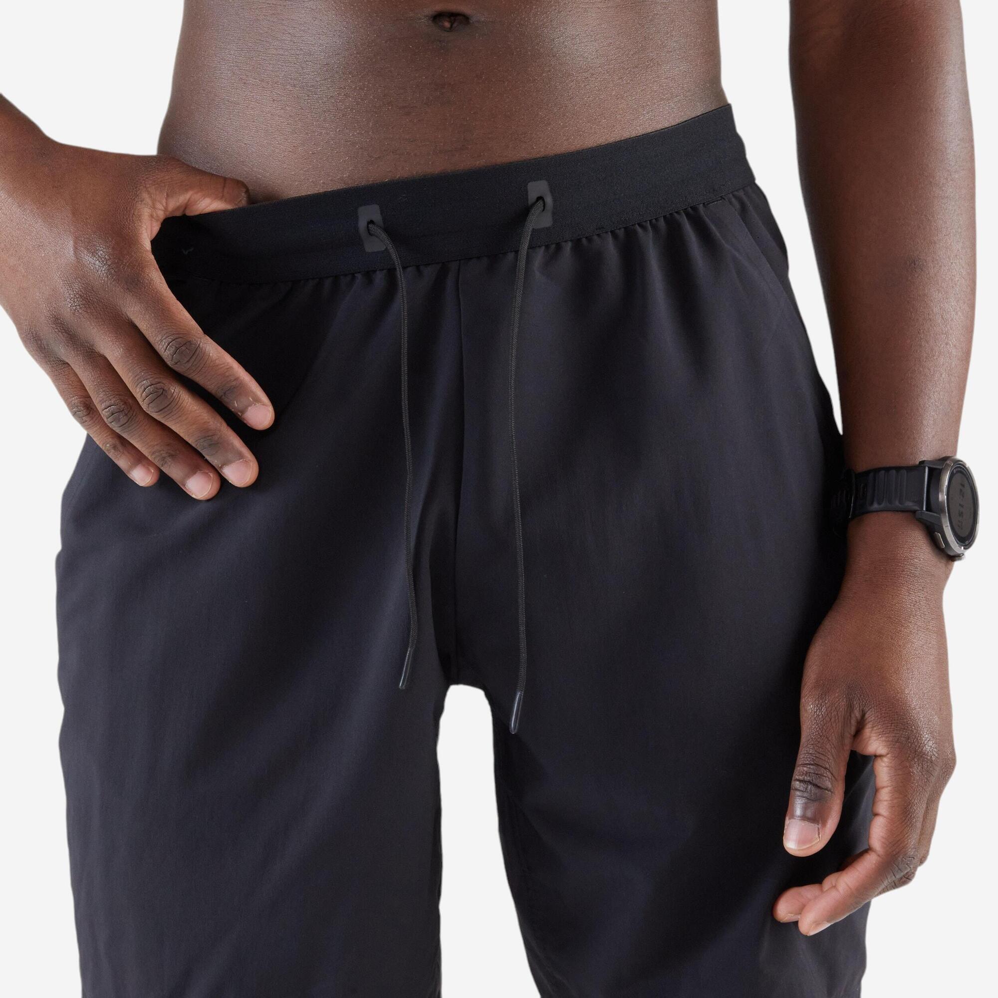 kiprun-run-500-laufshorts-herren-dunkelgr-n-grau-atmungsaktiv image 5