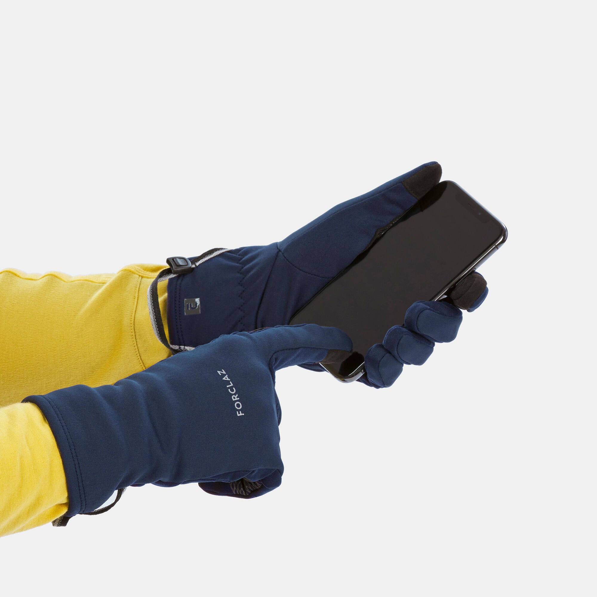 forclaz-mt500-touchscreen-handschuhe-trekking-steel-blue image 3