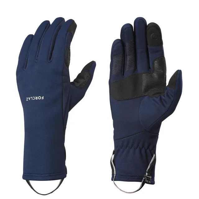 forclaz-mt500-touchscreen-handschuhe-trekking-steel-blue image 1