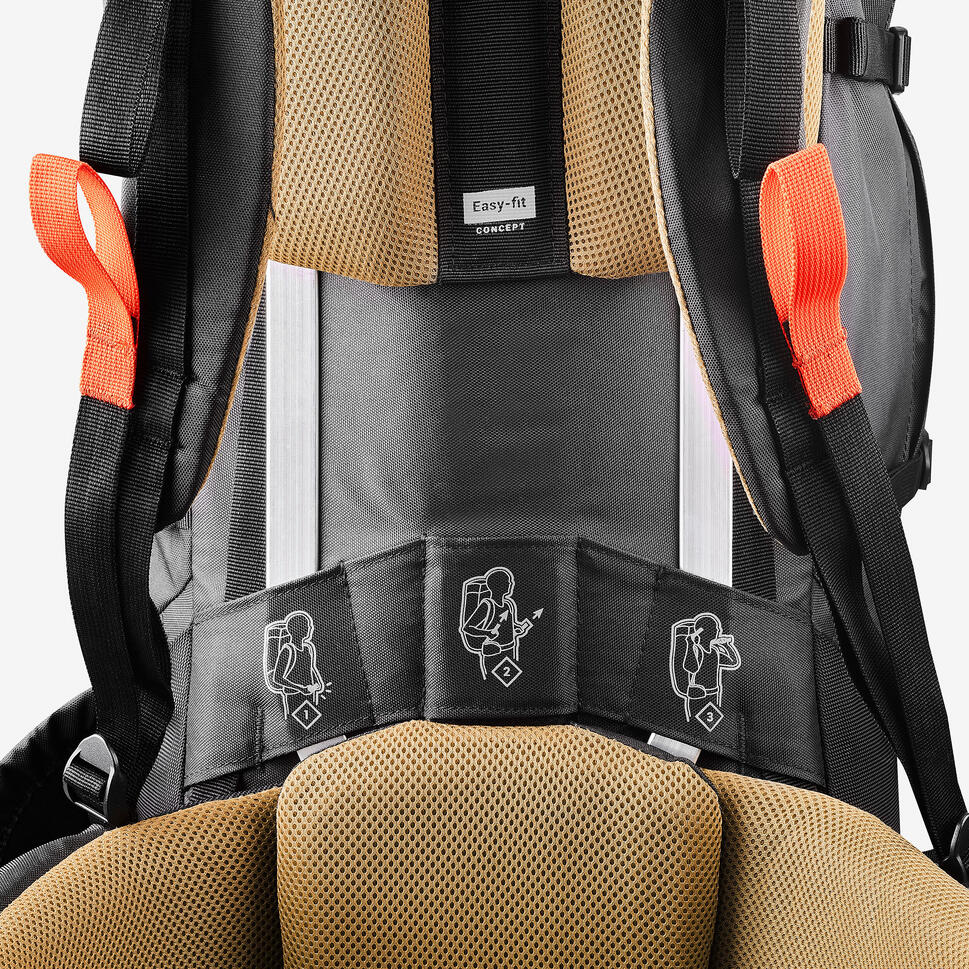 simond-mt100-easyfit-50l-trekkingrucksack-carbon-gray image 6