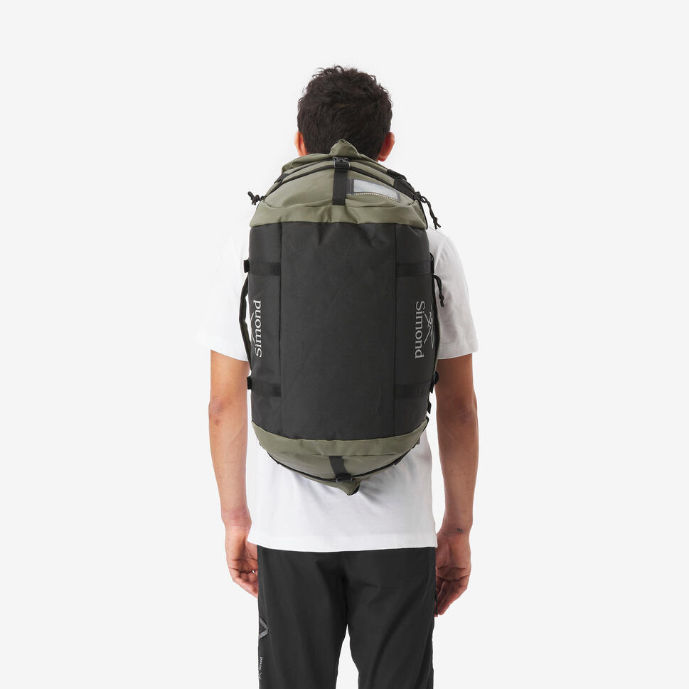 forclaz-duffel-500-extend-reisetasche-40l-khaki-erweiterbar-60l image 7
