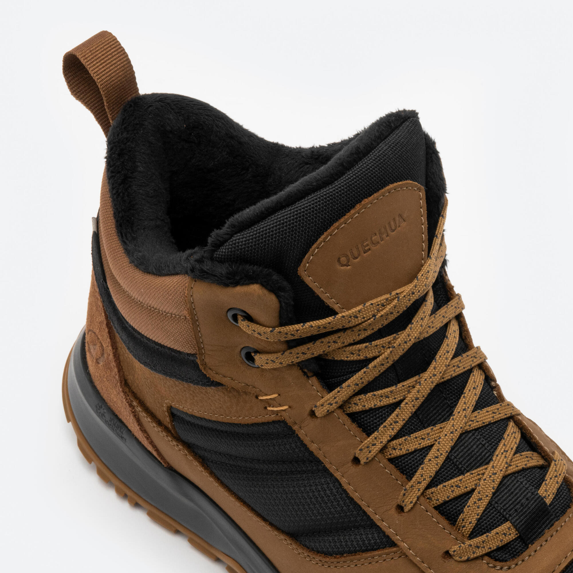 quechua-nh500-mid-wanderschuhe-herren-leder-golden-43 image 5