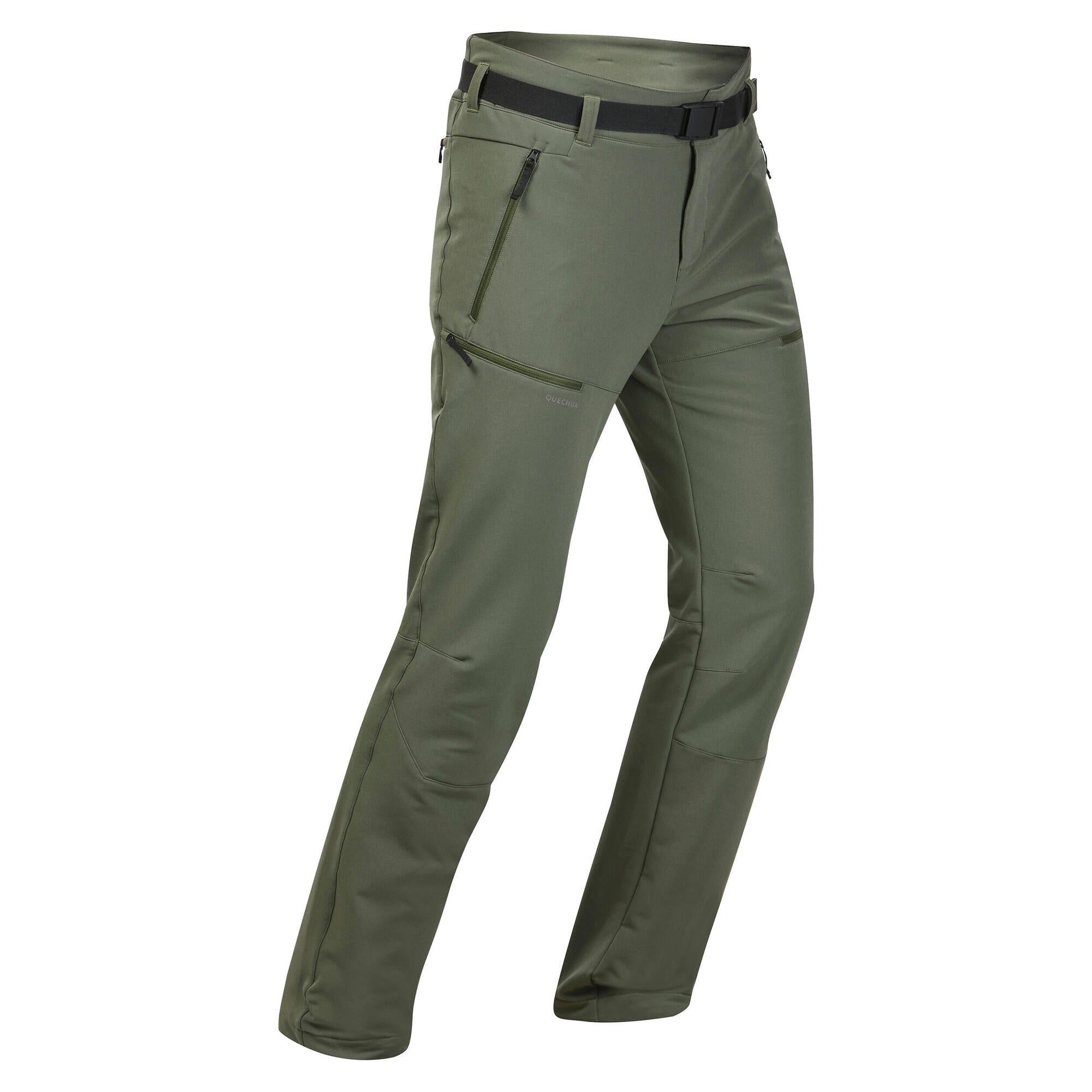 quechua-nh500-snow-wanderhose-herren-khaki-w33-l31 image 1