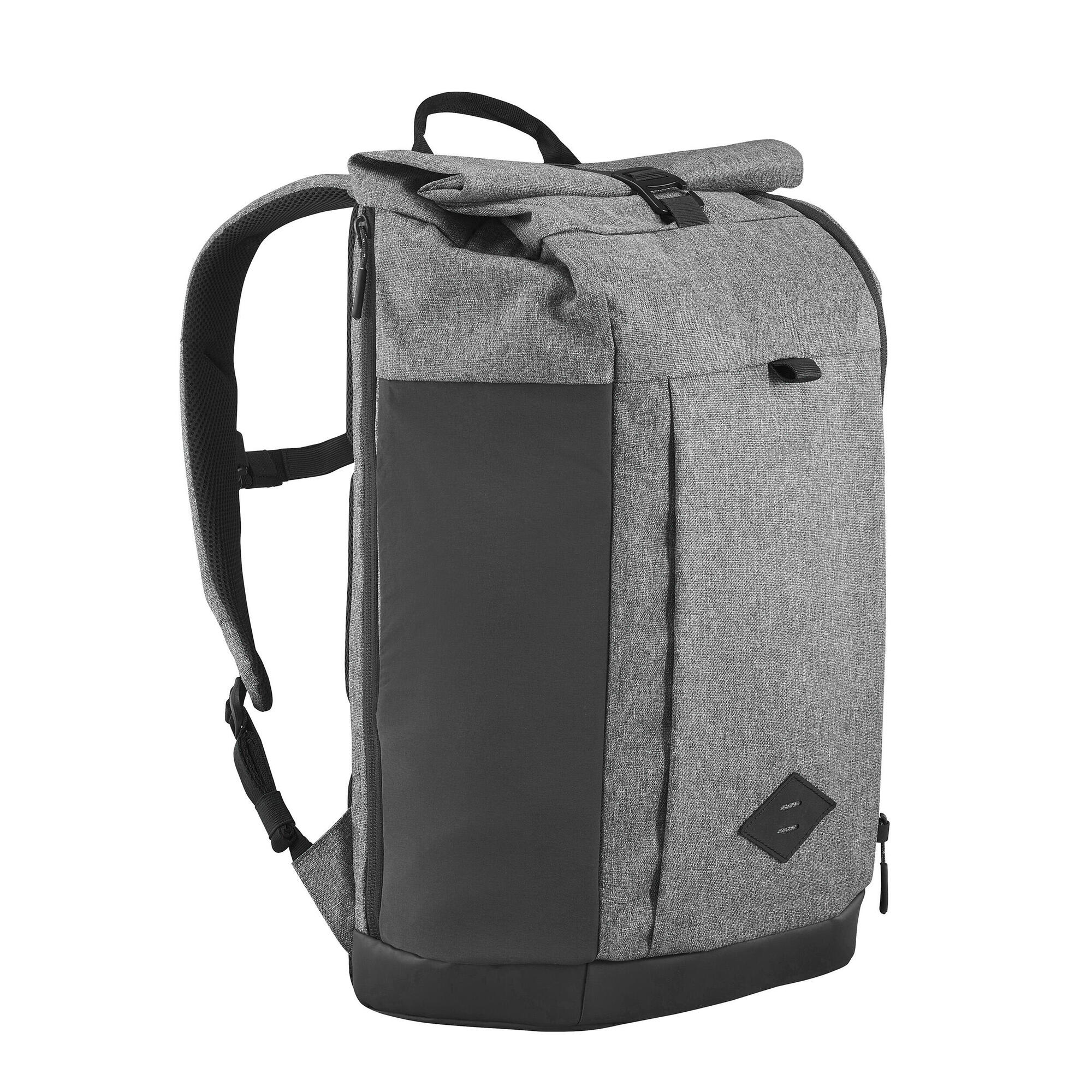 quechua-nh500-escape-rolltop-rucksack-23-l-carbon-gray image 1