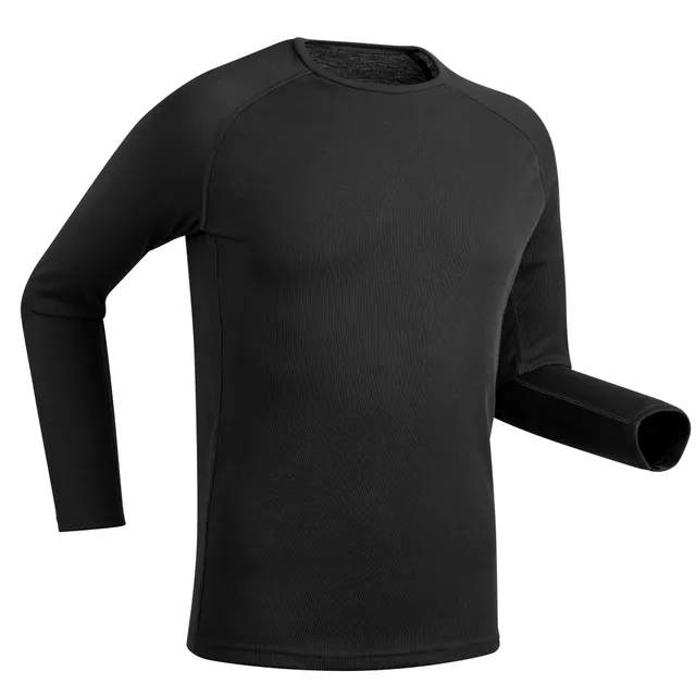 wedze-bl100-thermo-unterhemd-herren-black-warm image 1