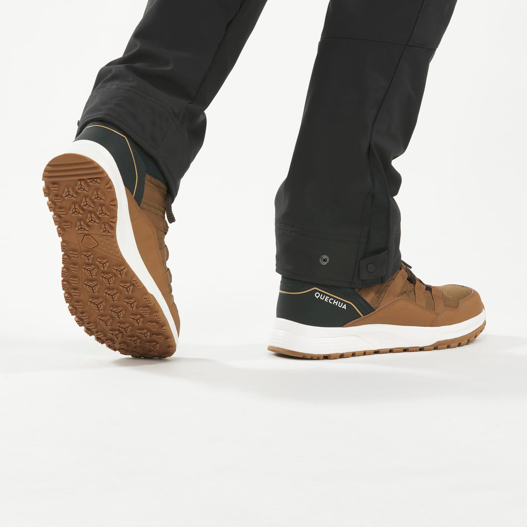 quechua-sh100-x-warm-wanderschuhe-wasserdicht-zimtbraun image 5