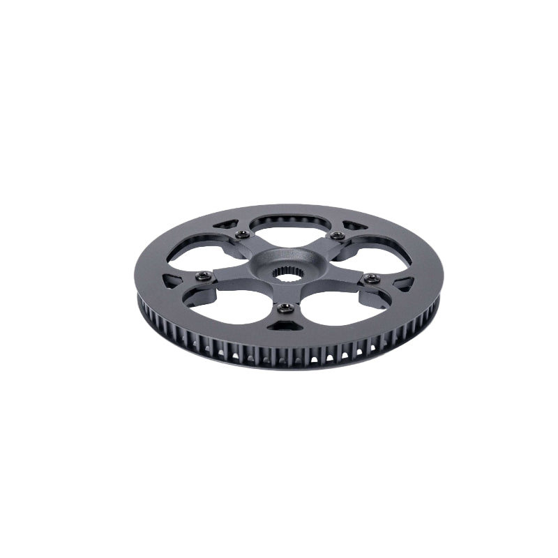 ado-air-carbon-kettenrad-64t-schwarz-aluminium image 1