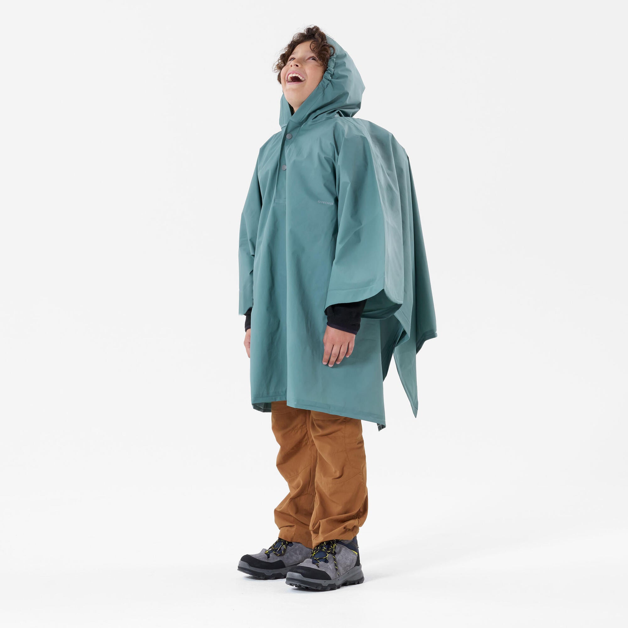 quechua-mh100-regenponcho-kinder-cedar-7-15-jahre image 3