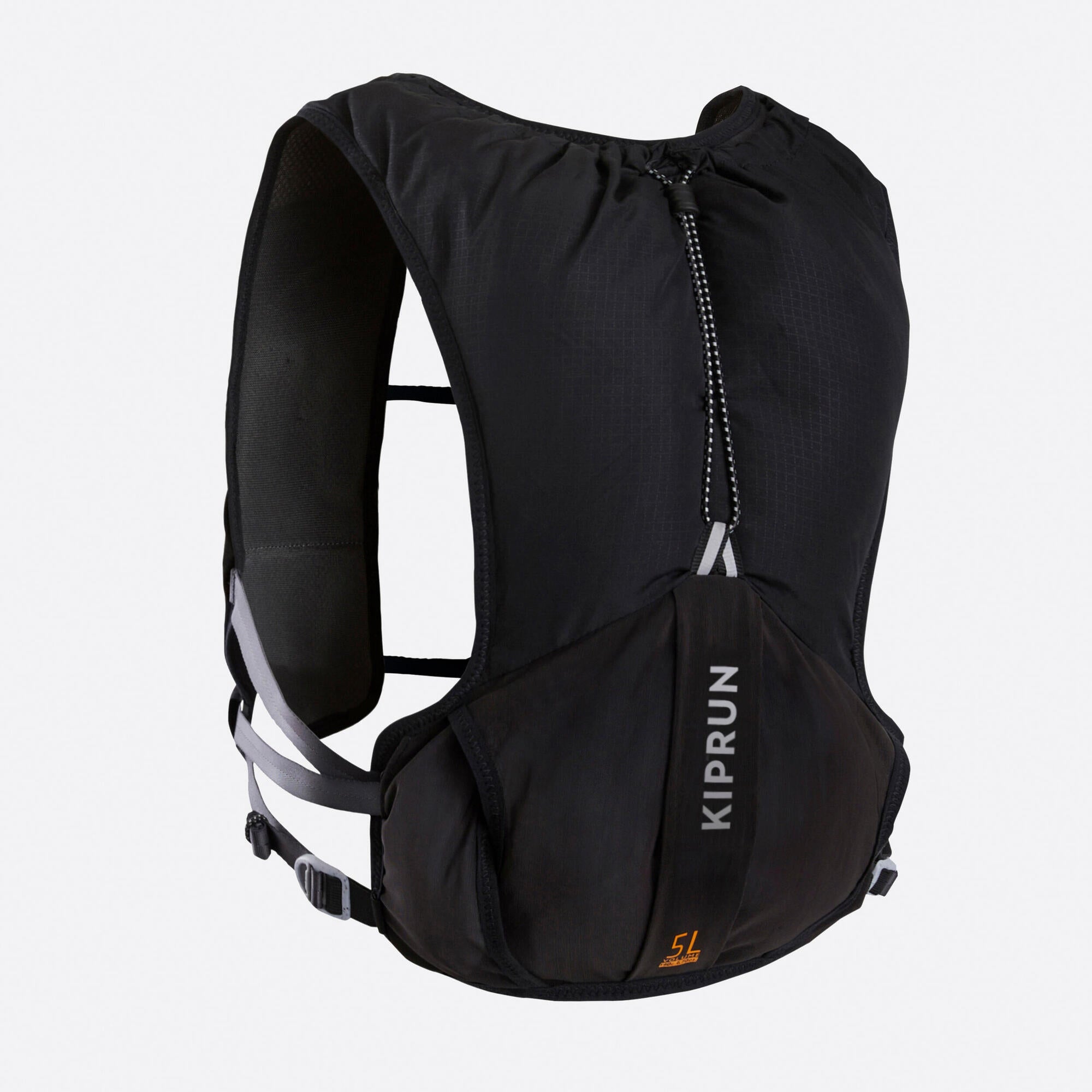 kiprun-5l-trail-running-rucksack-schwarz-inkl-1l-trinkblase image 2