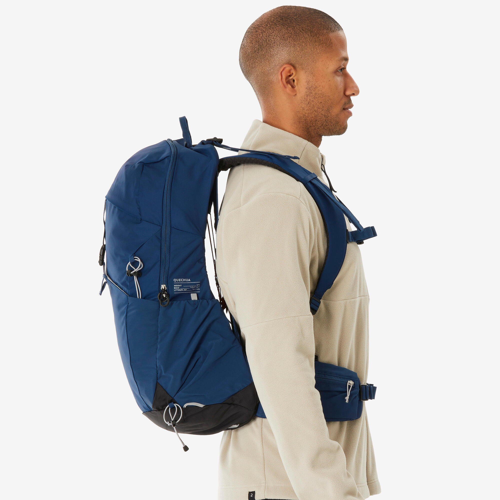 quechua-mh500-25l-wanderrucksack-daypack-midnight-blue image 3
