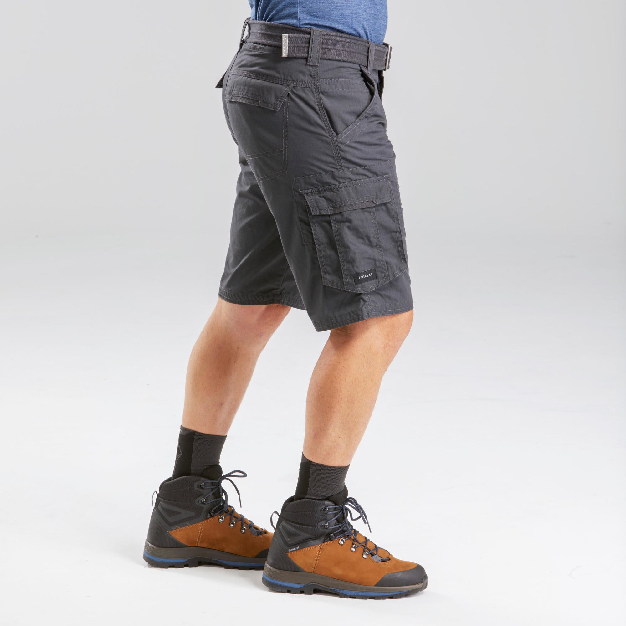 forclaz-travel-100-cargoshorts-herren-grau-schnelltrocknend image 3