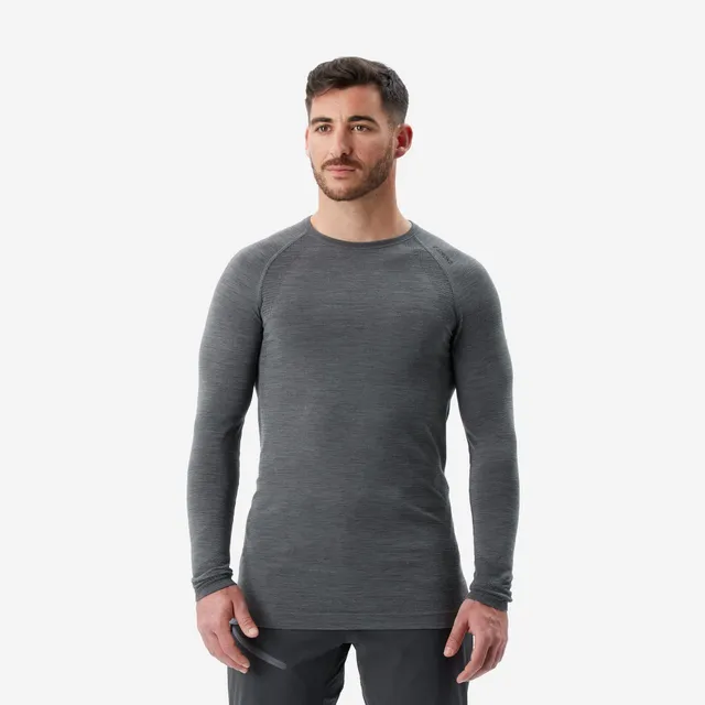 simond-alpinism-merino-langarmshirt-carbon-gray-wolle image 1