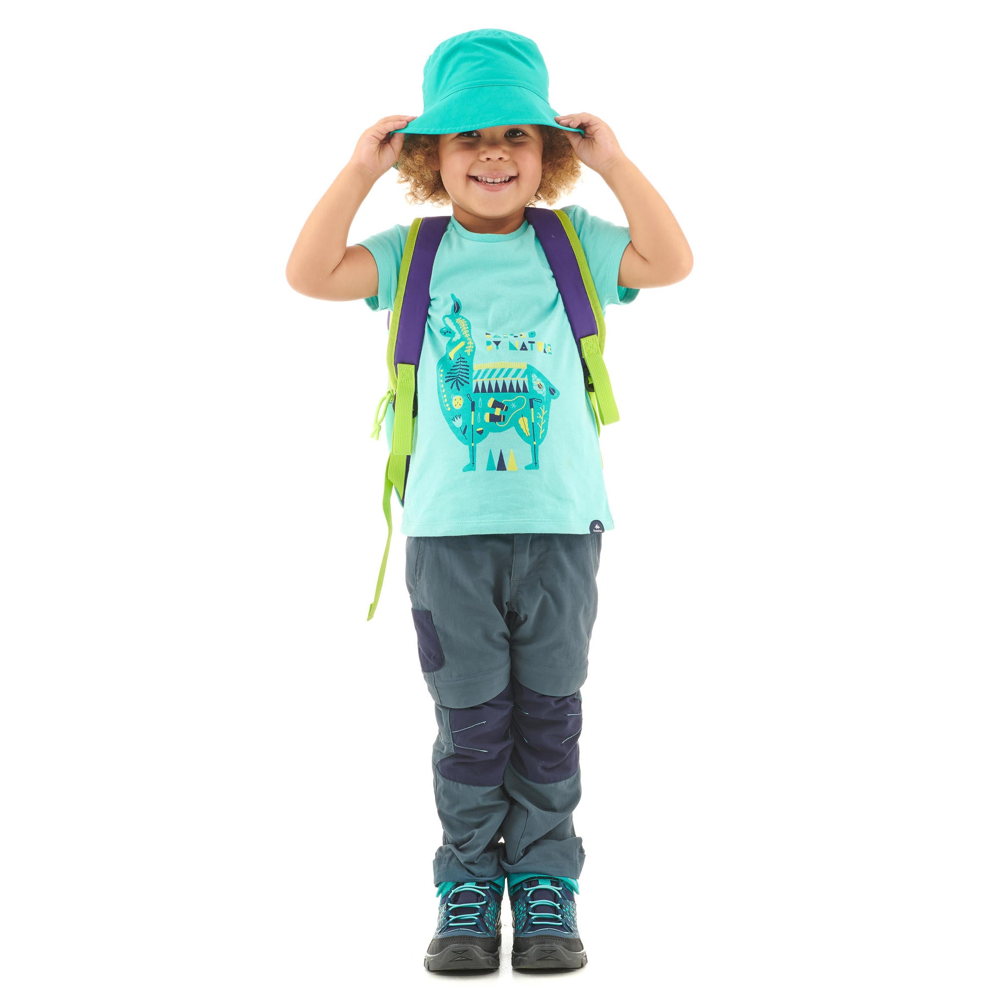 quechua-mh500-kinder-wanderhose-abzipbar-storm-gray image 3