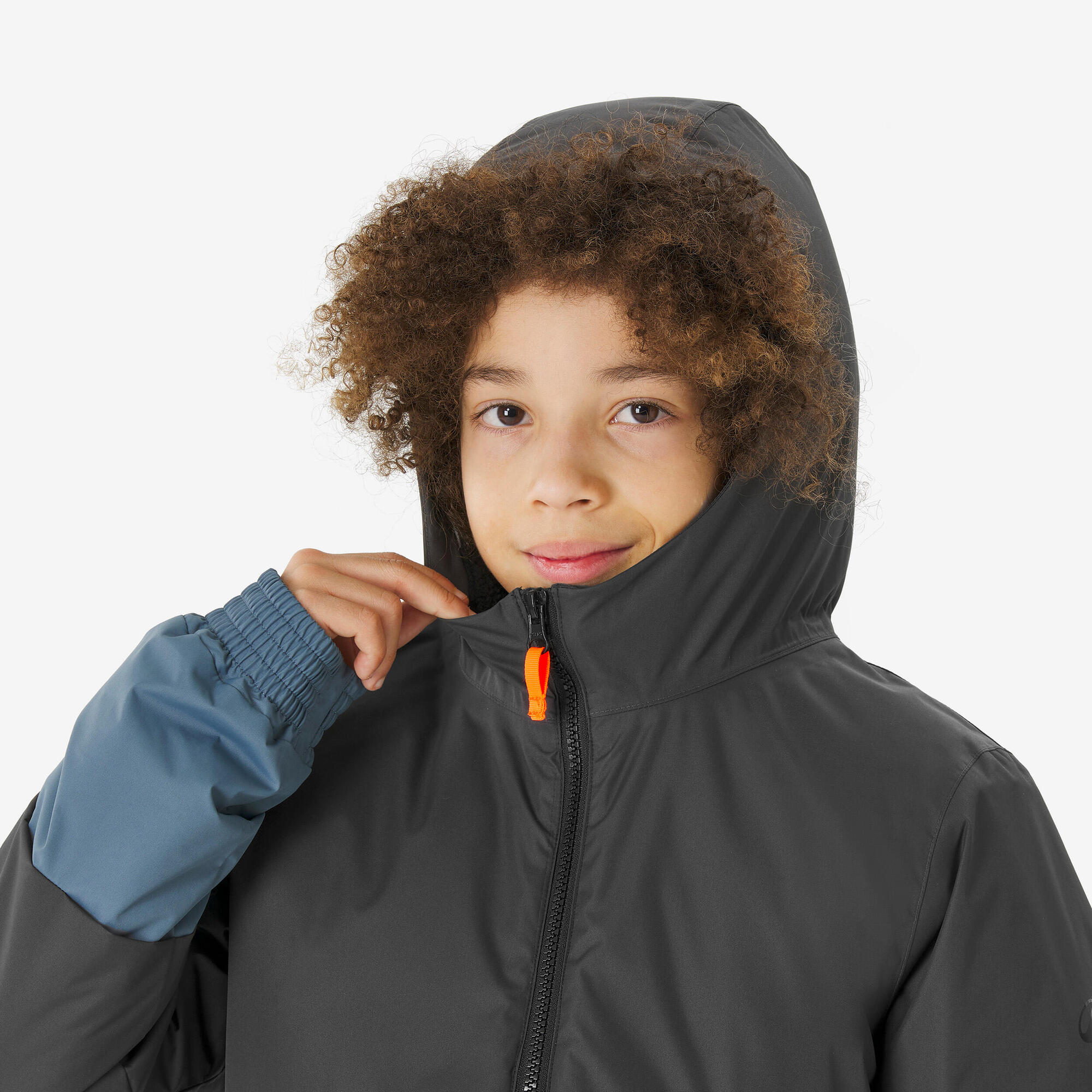 wedze-100-skijacke-kinder-grau-wasserdicht-warm image 5