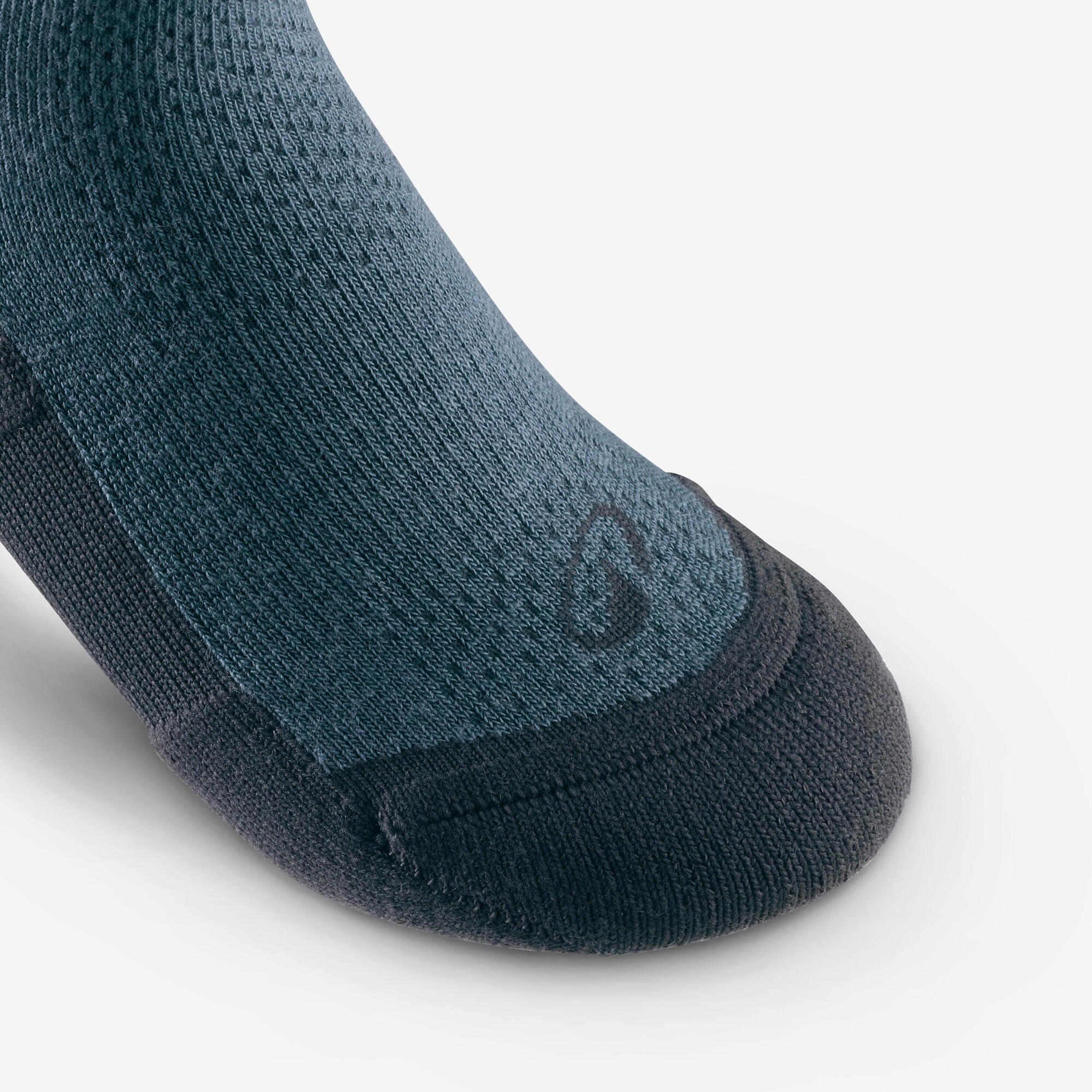 quechua-hike-100-wandersocken-kinder-2er-pack-grau image 4