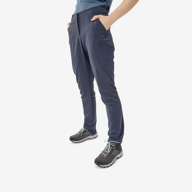 quechua-mh100-wanderhose-damen-dunkelblau image 1