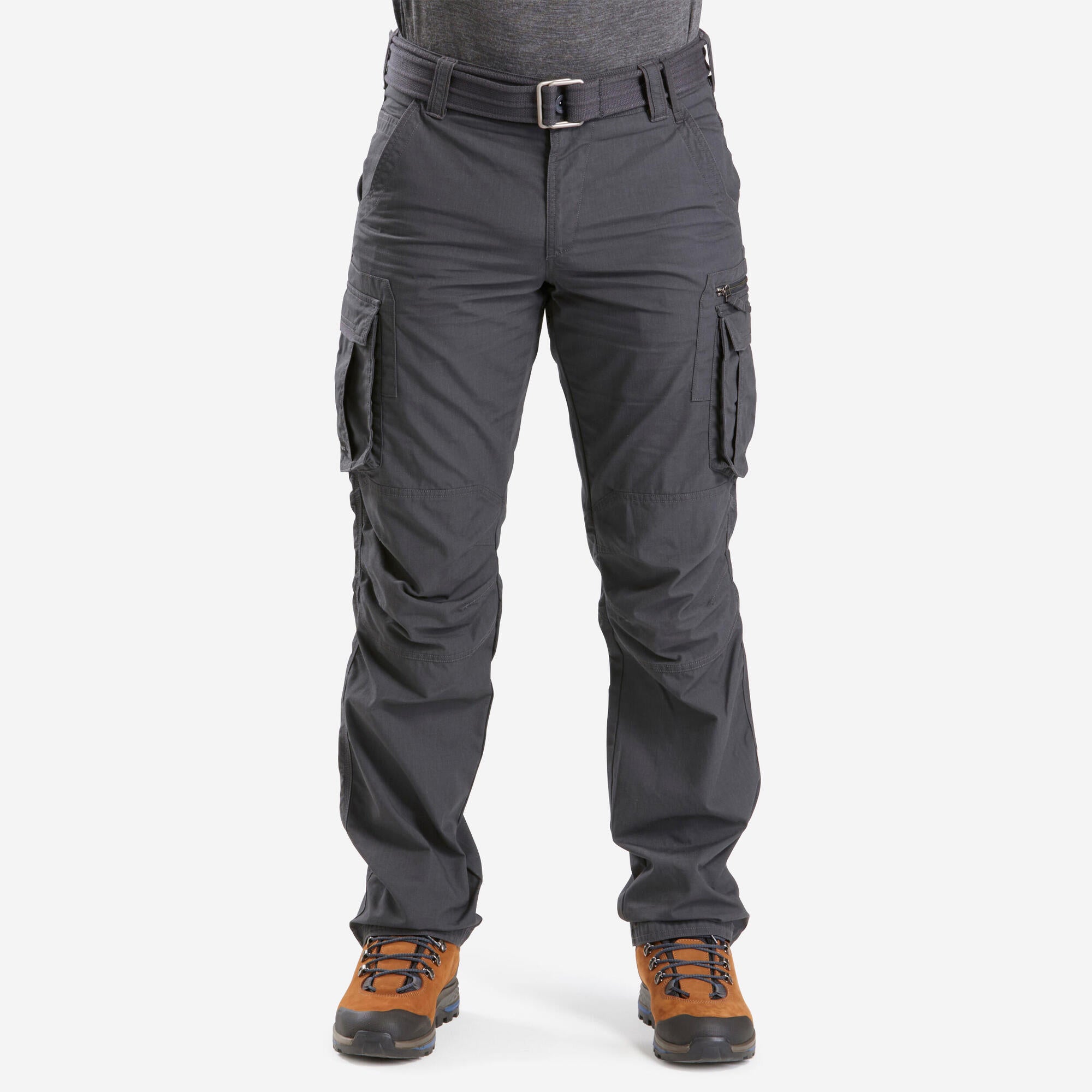 forclaz-travel-100-cargohose-herren-carbon-grau-schnelltrocknend image 1