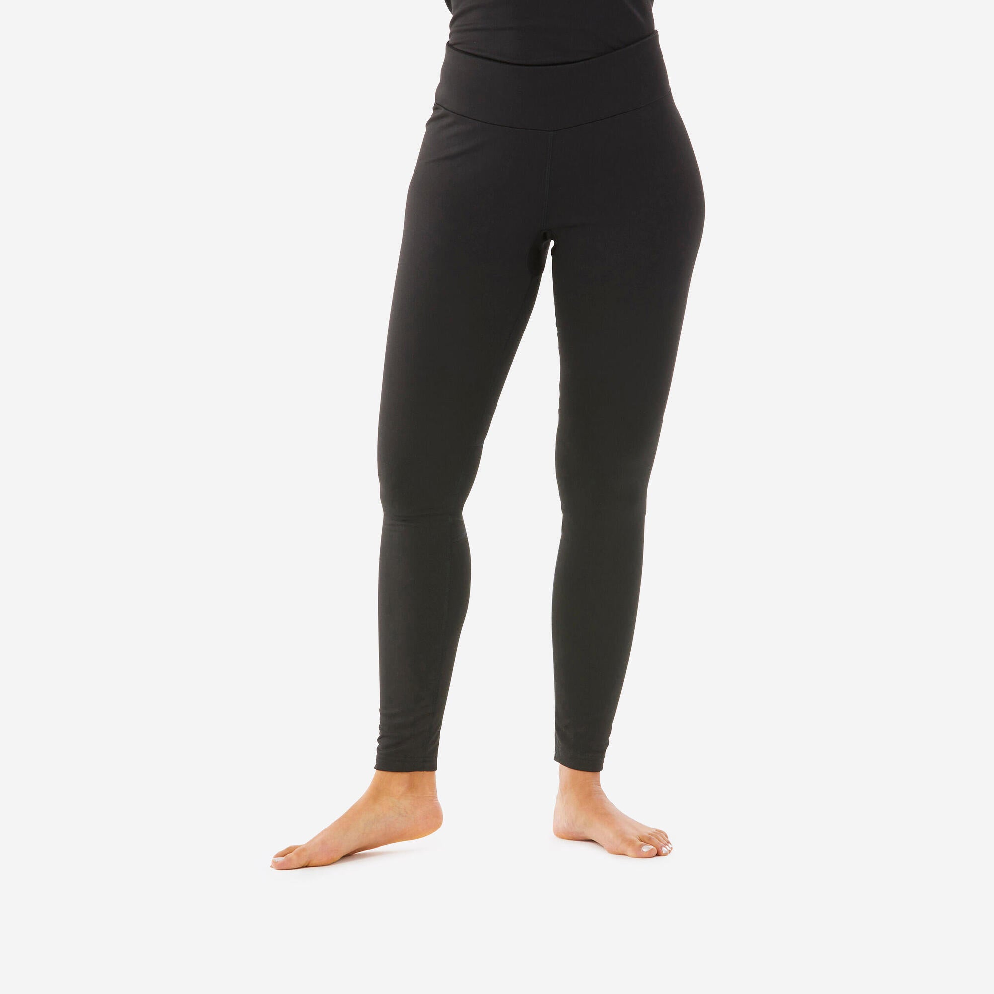 wedze-bl500-skiunterhose-damen-schwarz-thermohose image 1