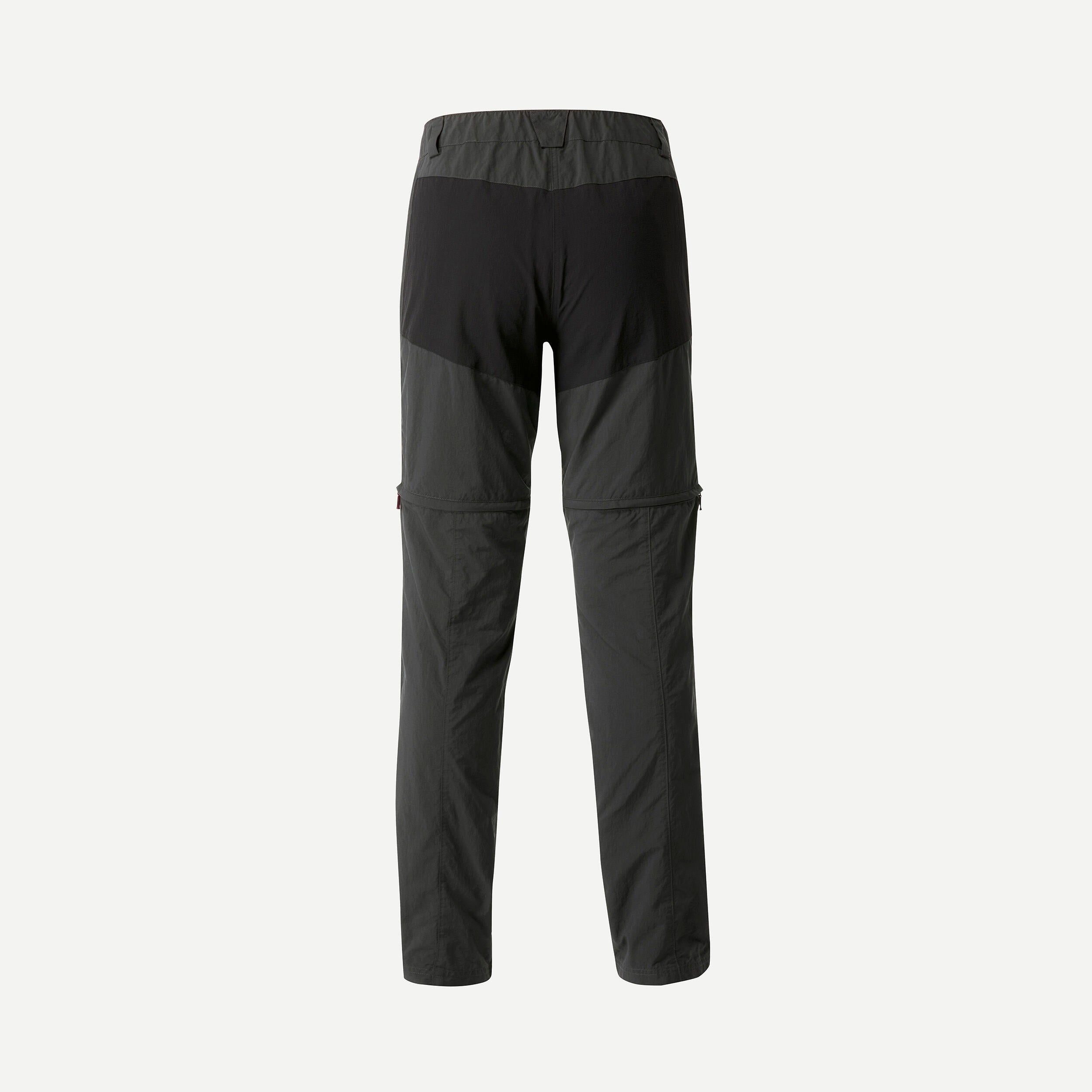 forclaz-mt100-2-in-1-zip-off-wanderhose-carbon-grau image 5