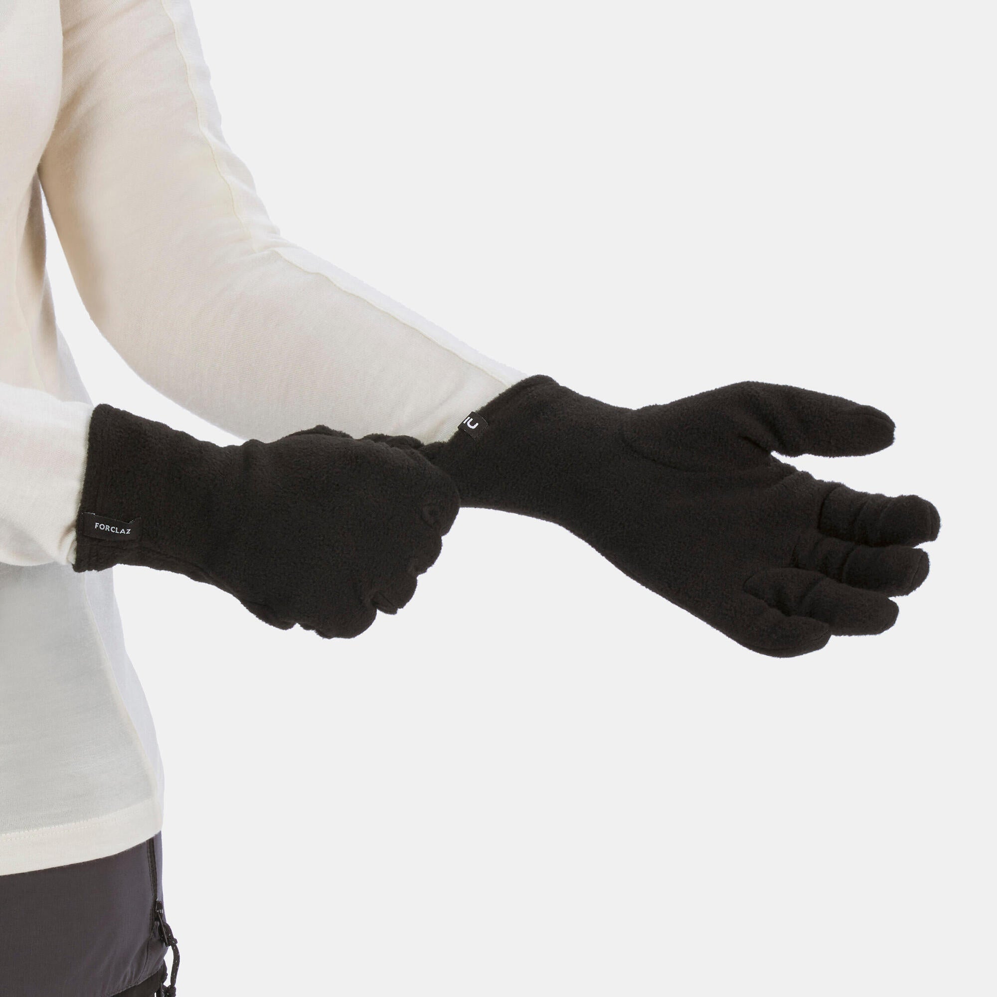 forclaz-mt100-fleecehandschuhe-schwarz-d-nn image 2