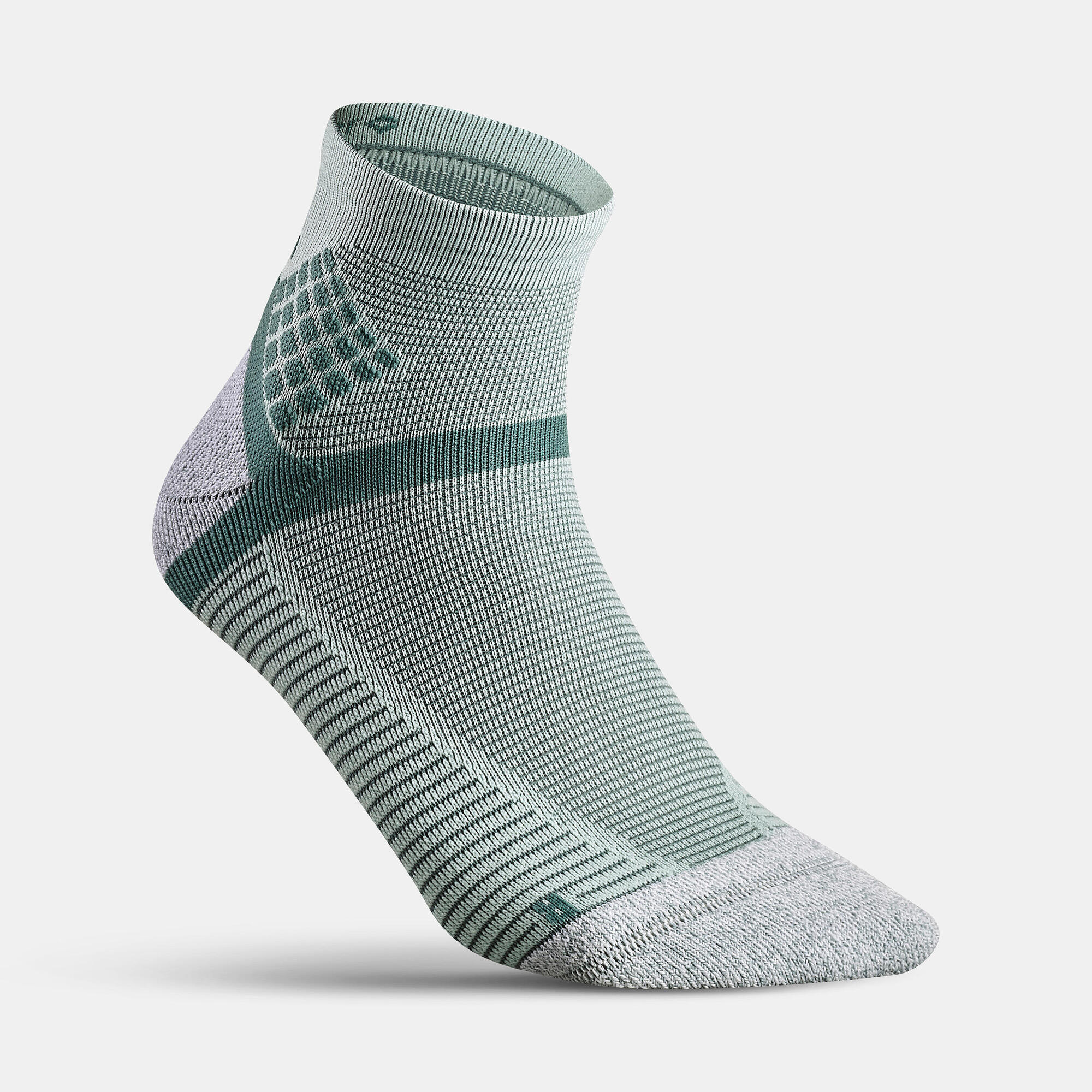 quechua-hike-900-wandersocken-2er-pack-mint-anatomisch image 3