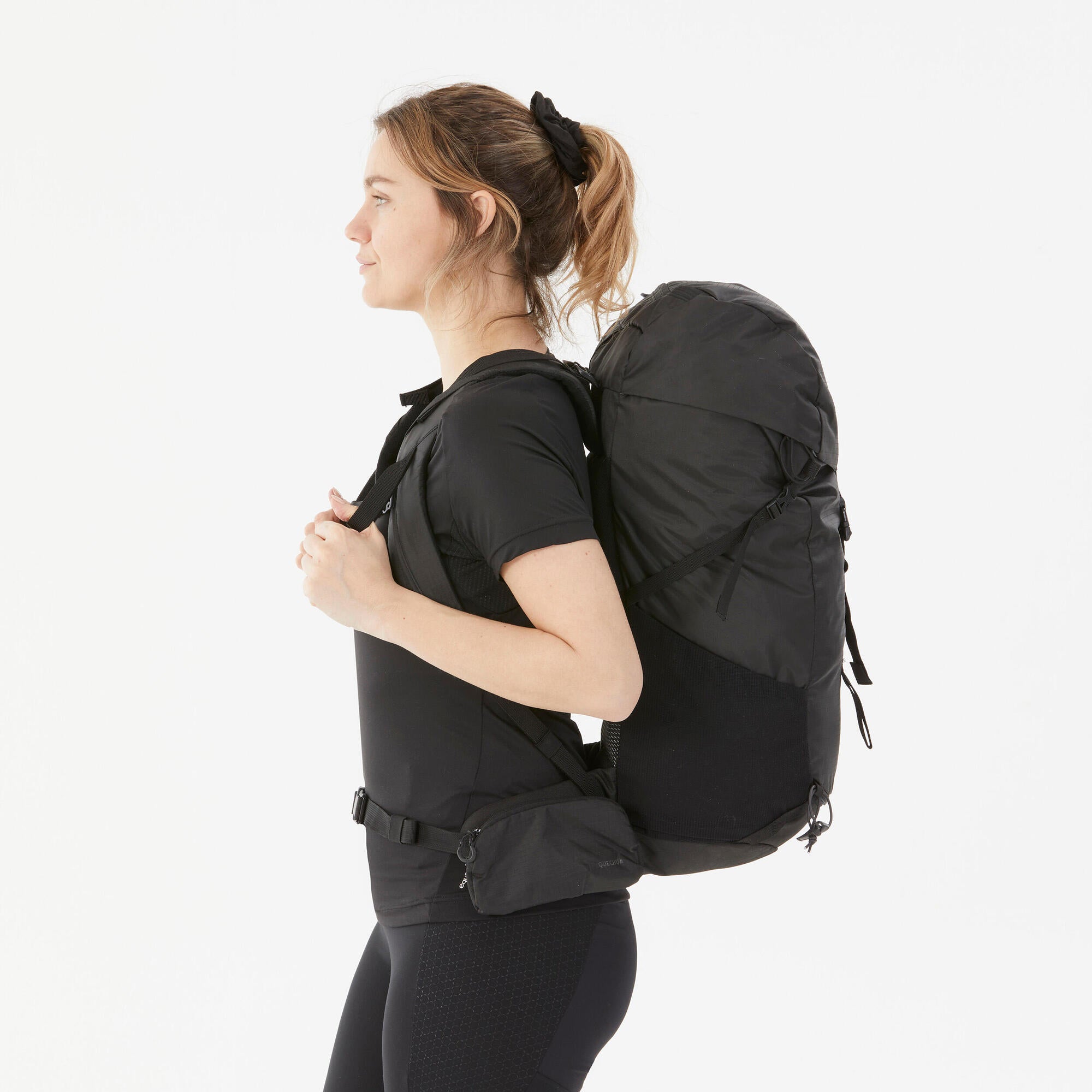 quechua-mh100-35l-wanderrucksack-schwarz-bel-ftet image 3