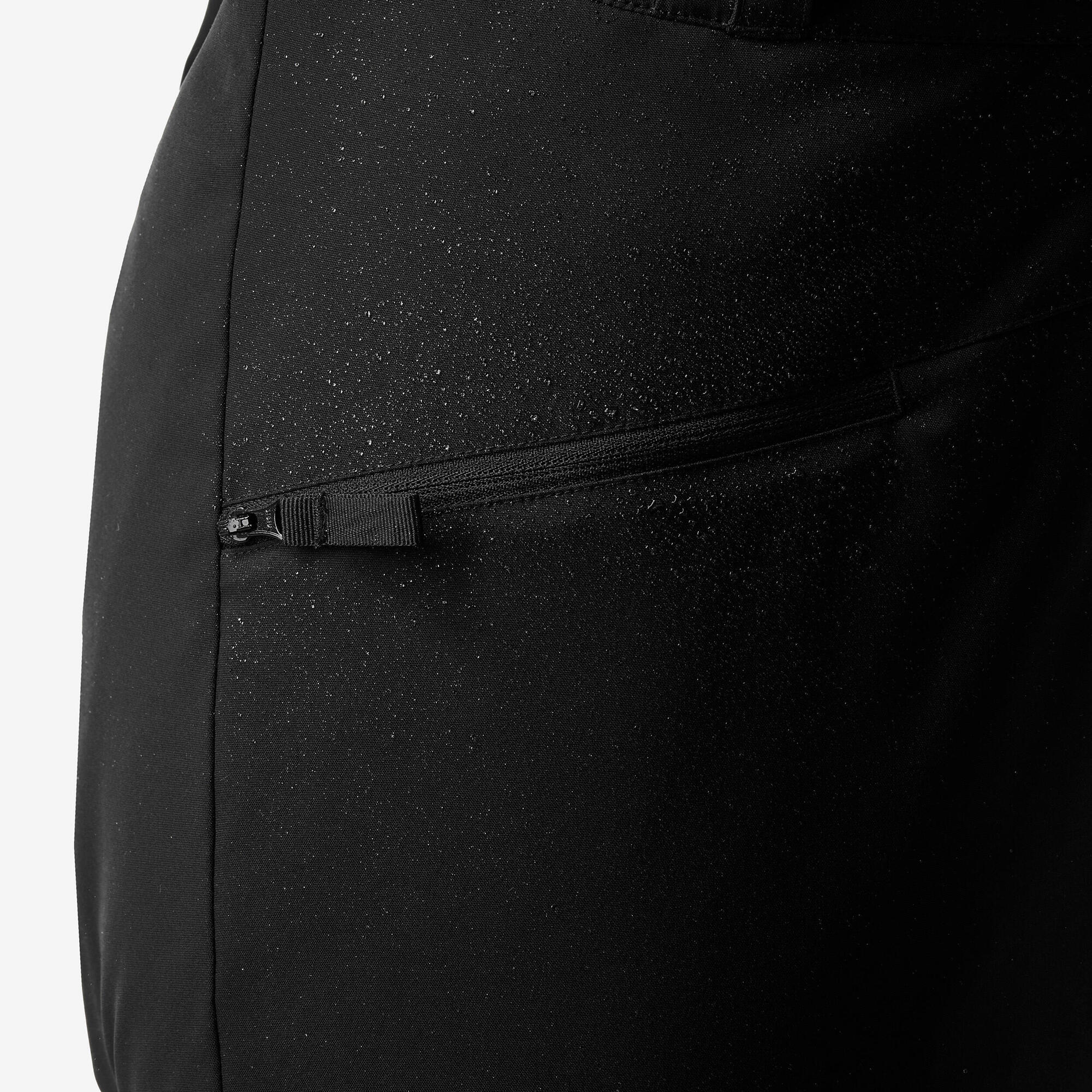 wedze-100-skihose-damen-smoked-black-wasserdicht image 4