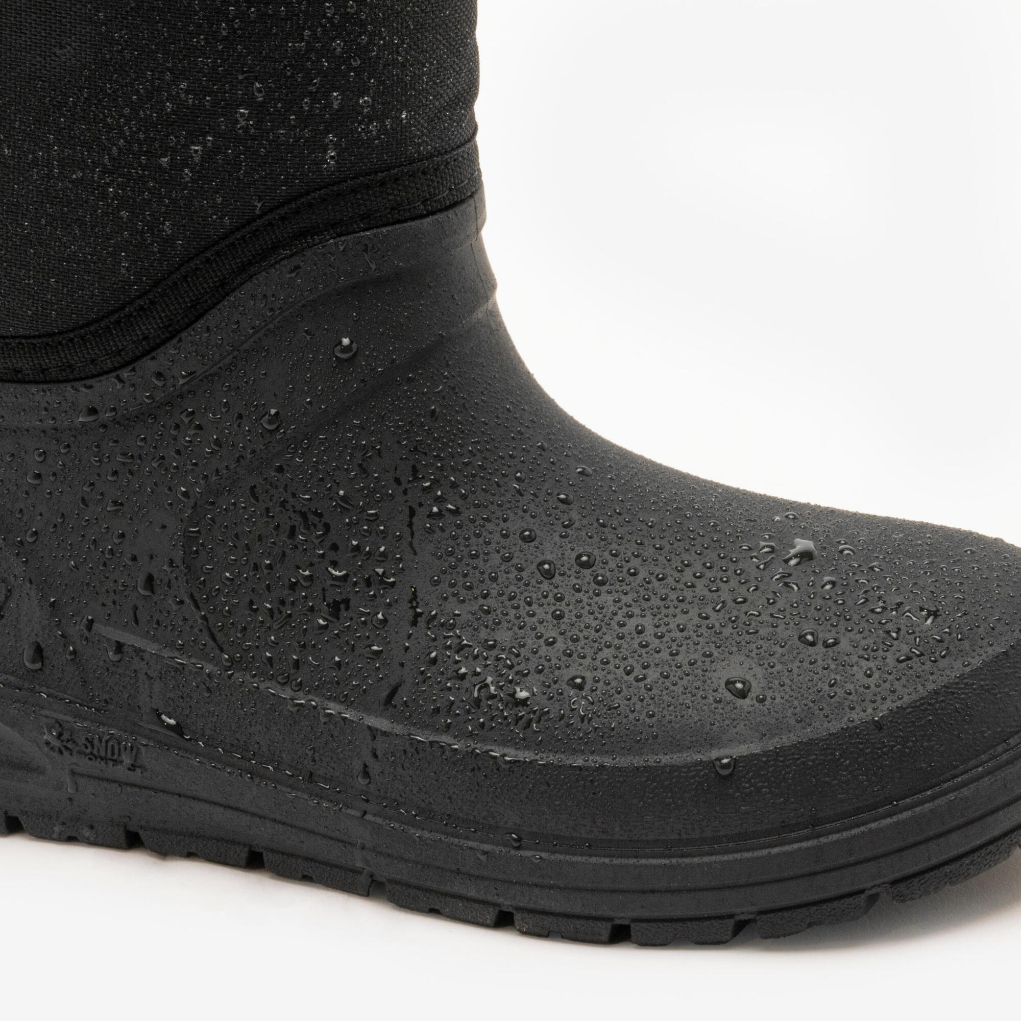 quechua-nh100-snowboots-kinder-schwarz-wasserdicht image 4