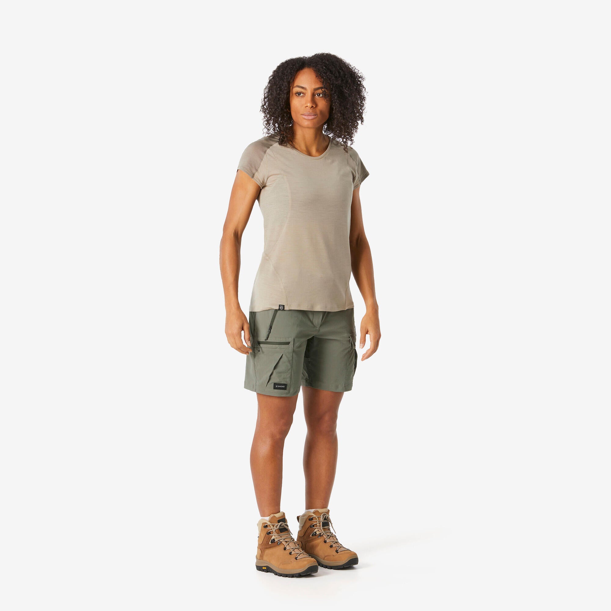 simond-mt500-damen-wandershorts-stretch-khakibraun-m image 2