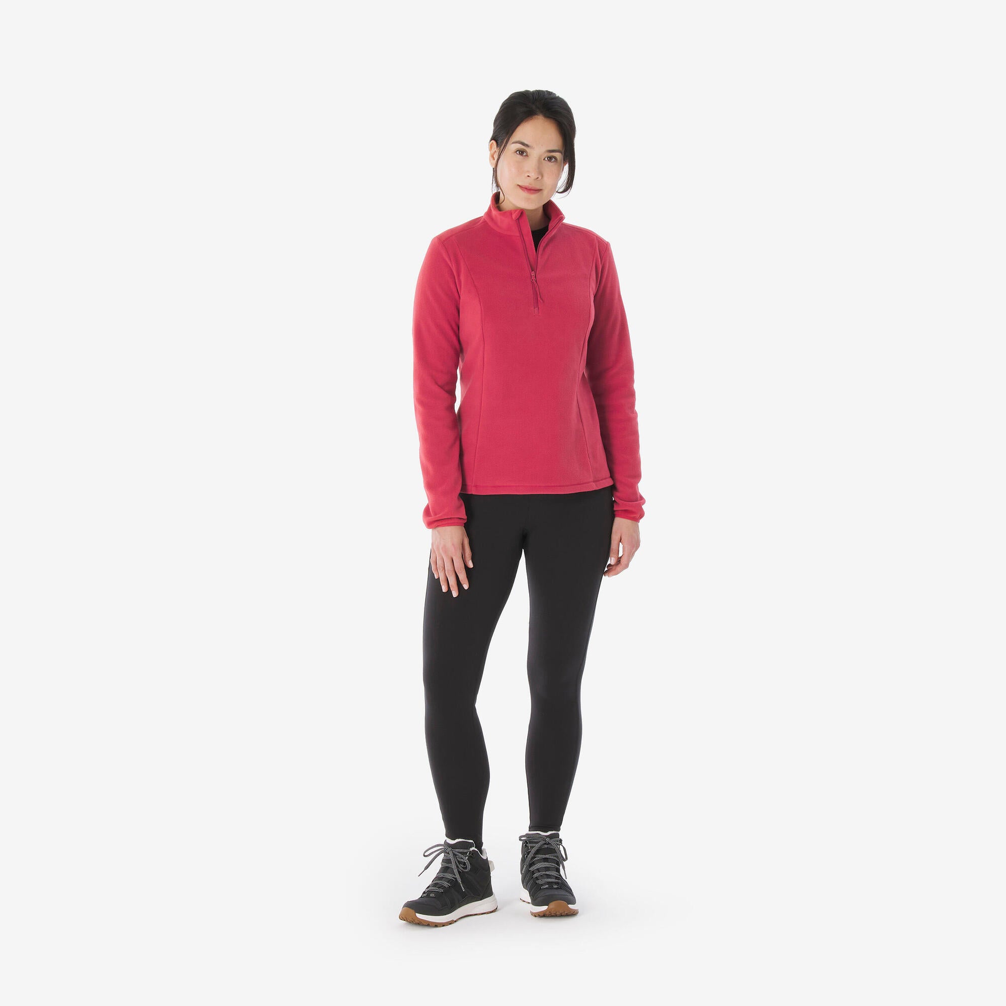quechua-mh100-fleecejacke-damen-leicht-warm image 6