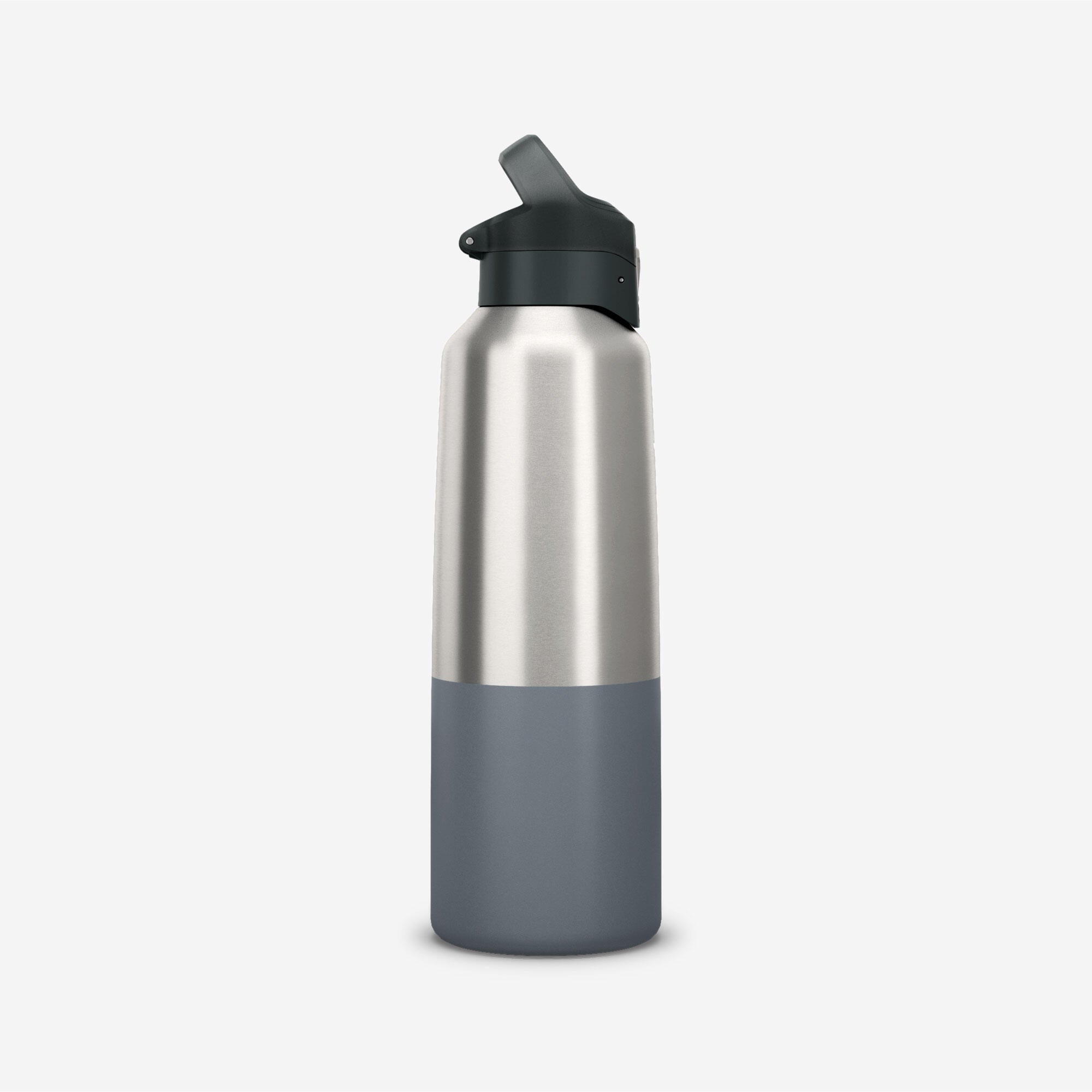quechua-mh900-thermosflasche-1-l-dunkelgrau-edelstahl image 8