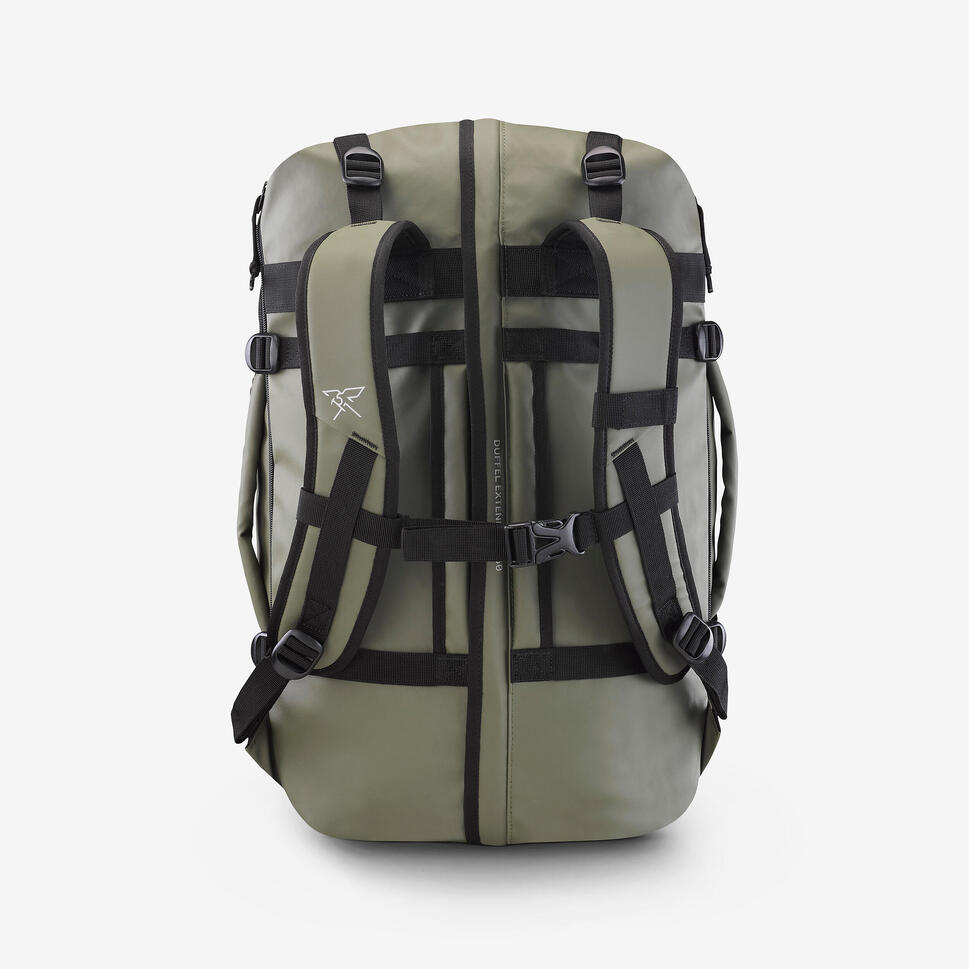 forclaz-duffel-500-extend-reisetasche-40l-khaki-erweiterbar-60l image 3