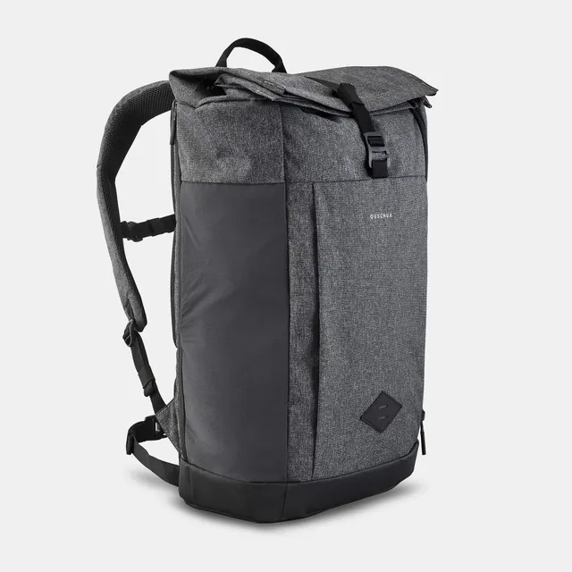 quechua-nh-escape-500-rucksack-32l-carbon-gray-rolltop image 1