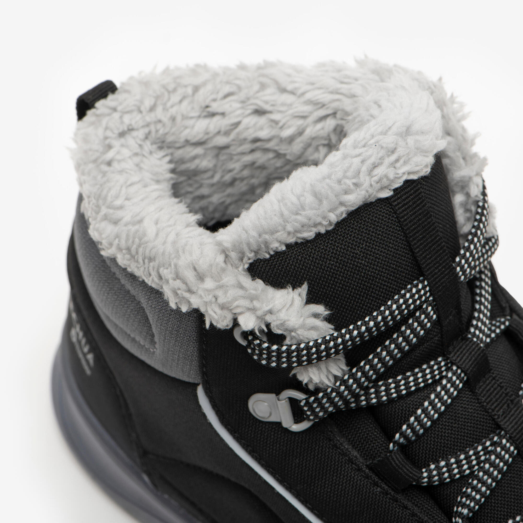 quechua-nh100-mid-winterstiefel-damen-wasserdicht-warm-schwarz image 7