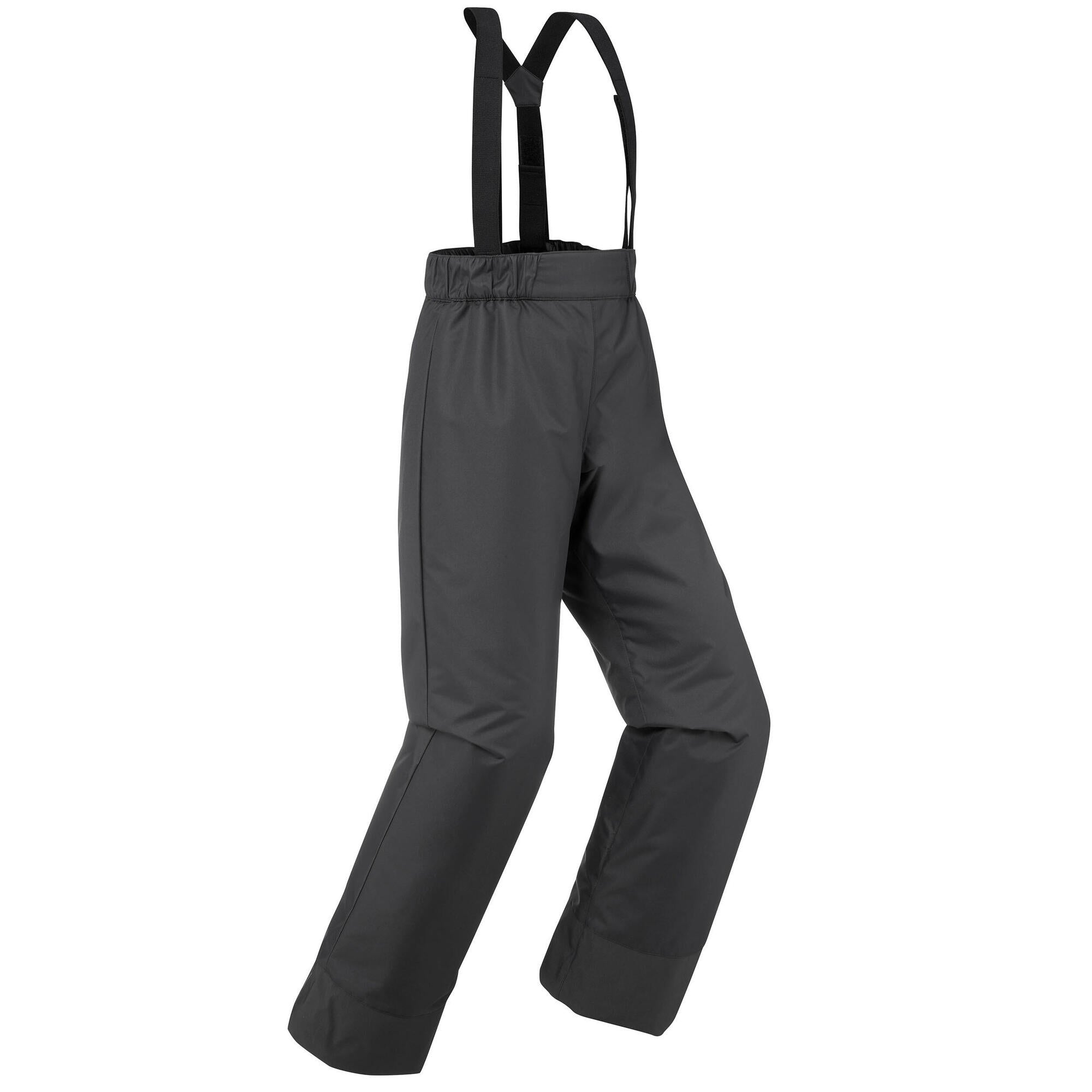 wedze-100-skihose-kinder-carbon-grau-warm-wasserdicht image 6