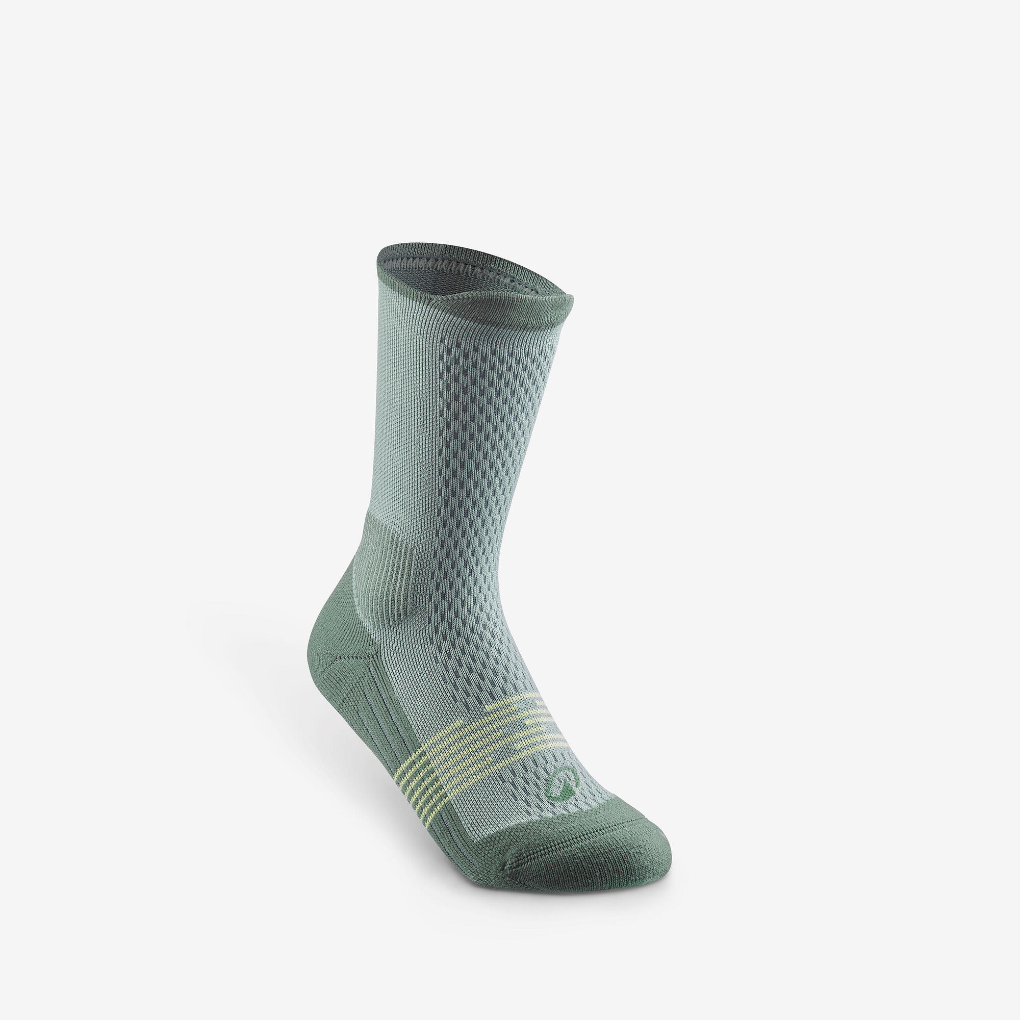quechua-hike-500-wandersocken-kinder-2er-pack-gr-n image 2