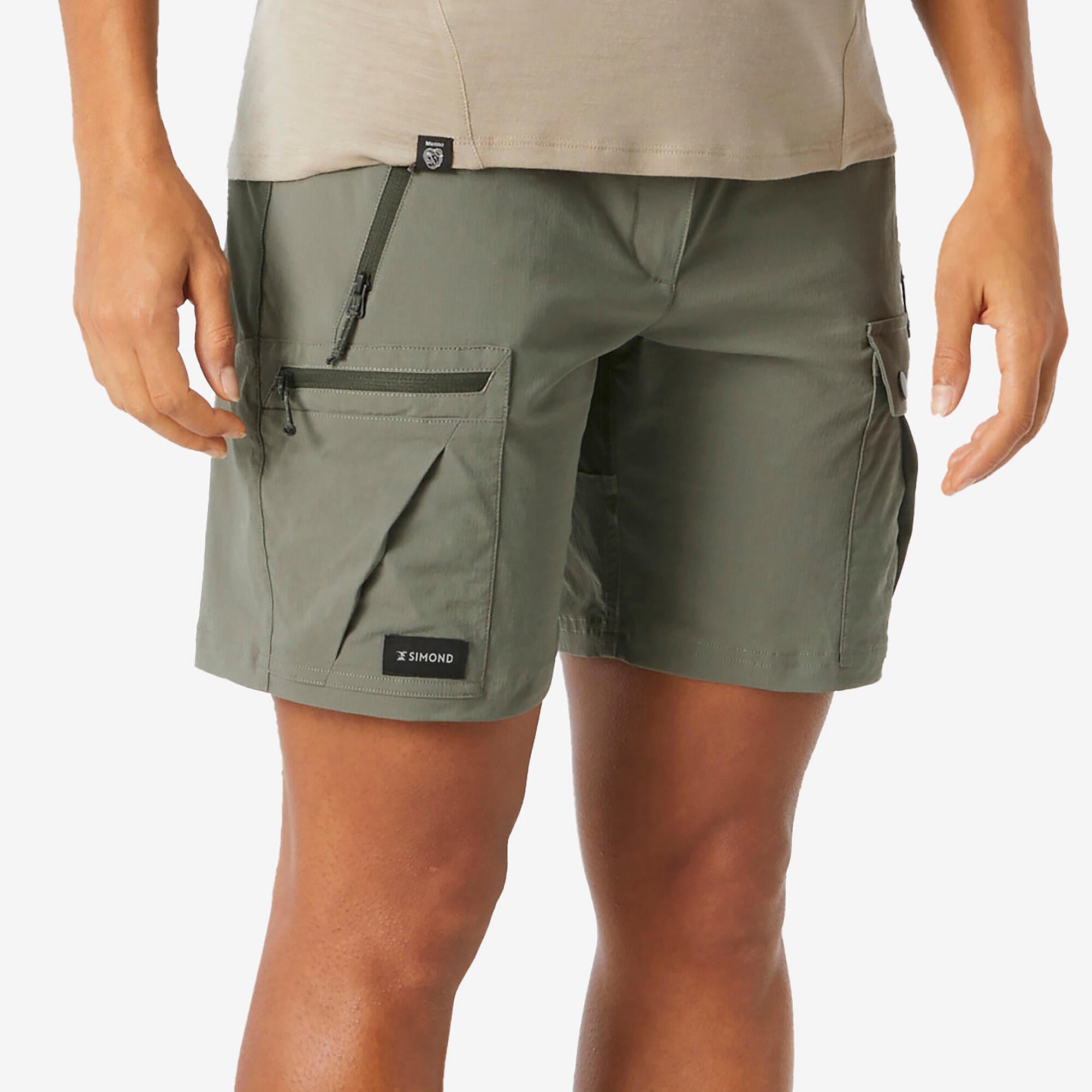 simond-mt500-damen-wandershorts-stretch-khakibraun-m image 1