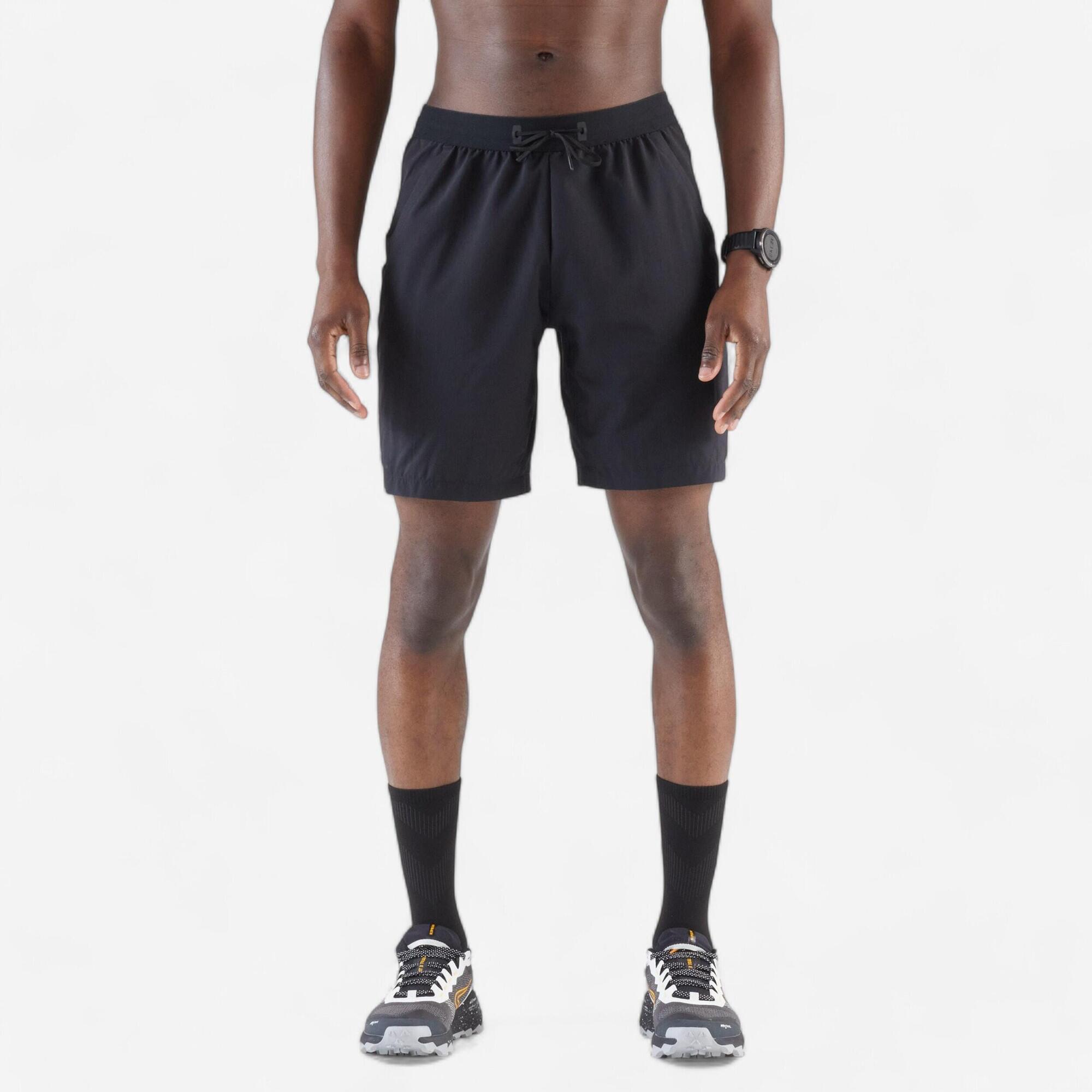 kiprun-run-500-laufshorts-herren-dunkelgr-n-grau-atmungsaktiv image 1
