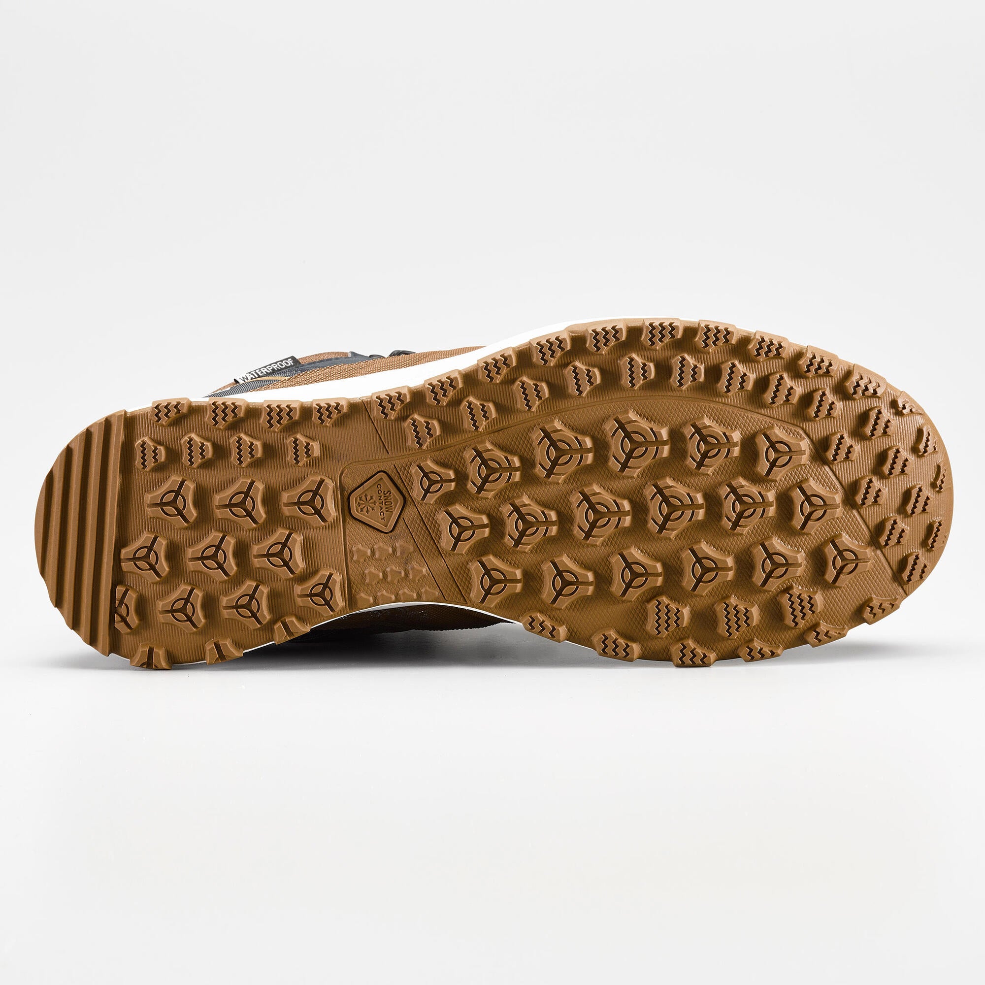 quechua-sh100-x-warm-wanderschuhe-wasserdicht-zimtbraun image 4