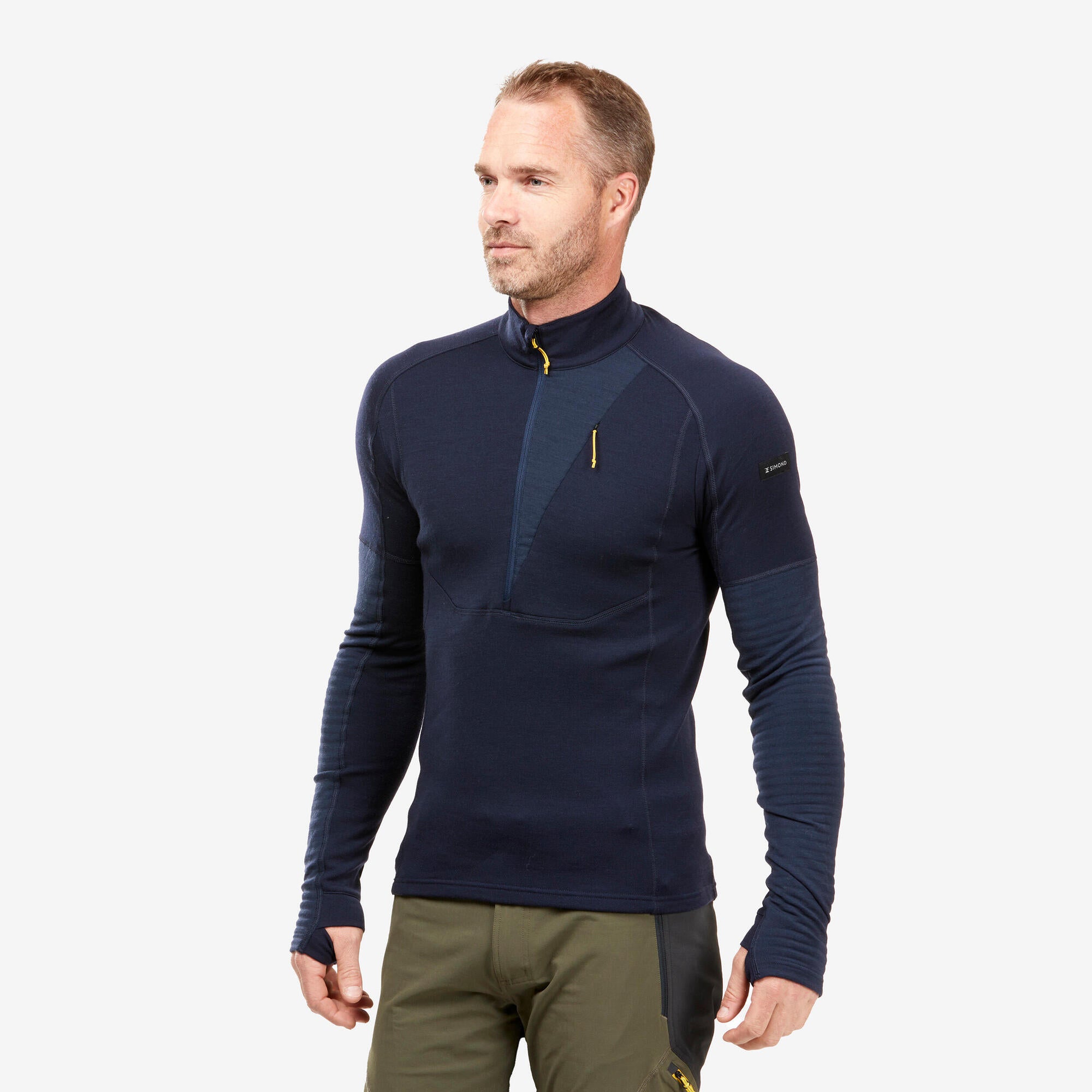 forclaz-mt900-merino-langarmshirt-asphalt-blue-geruch image 4