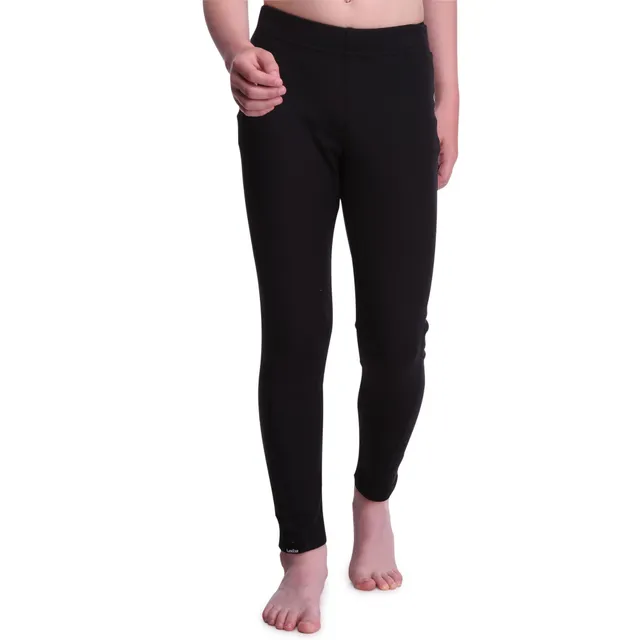 wedze-bl100-kinder-thermounterhose-schwarz-warm image 1