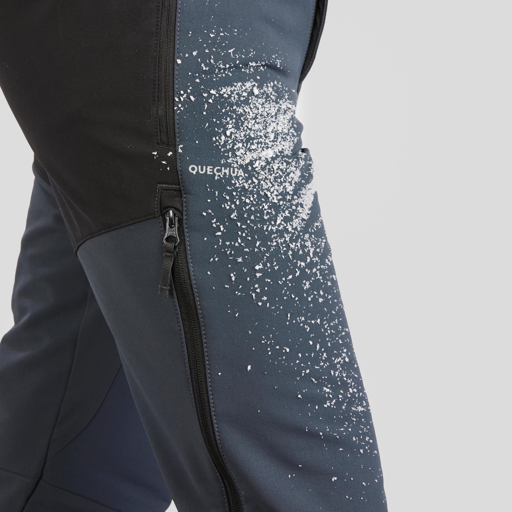 quechua-nh500-wanderhose-herren-graphite-grey-wasserabweisend image 4